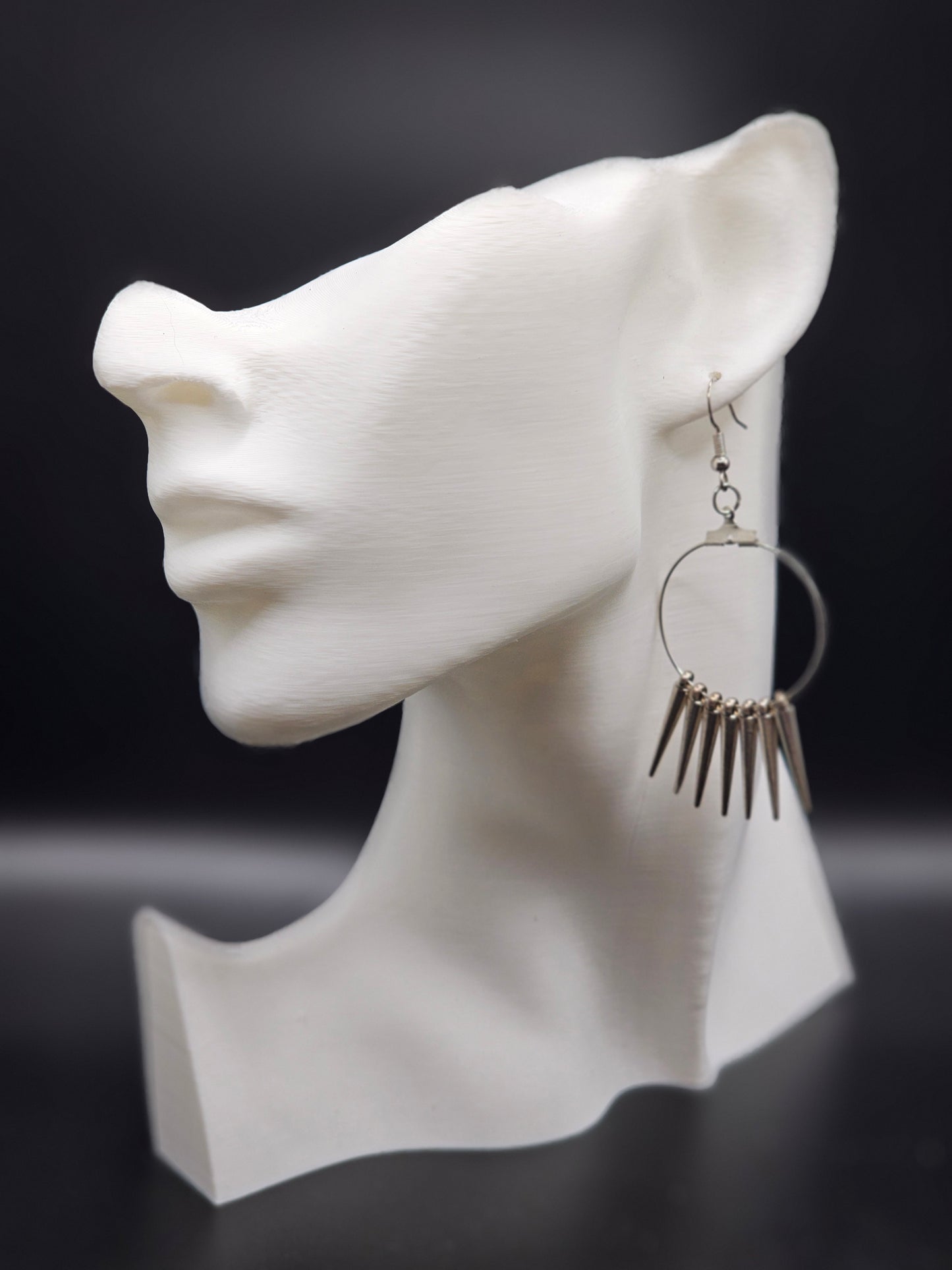 Spike Hoop Earrings