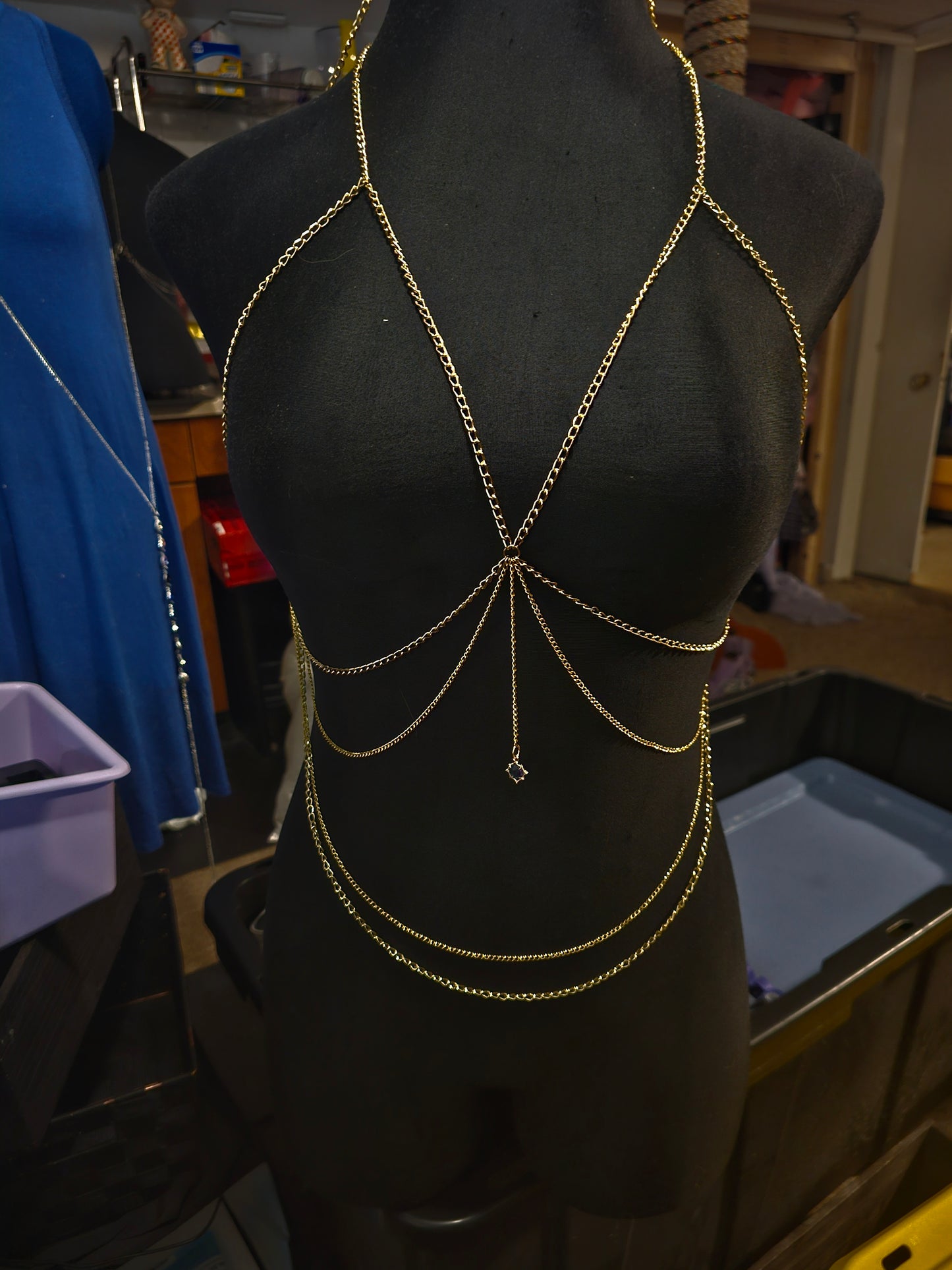 Gold Godess Body Chain