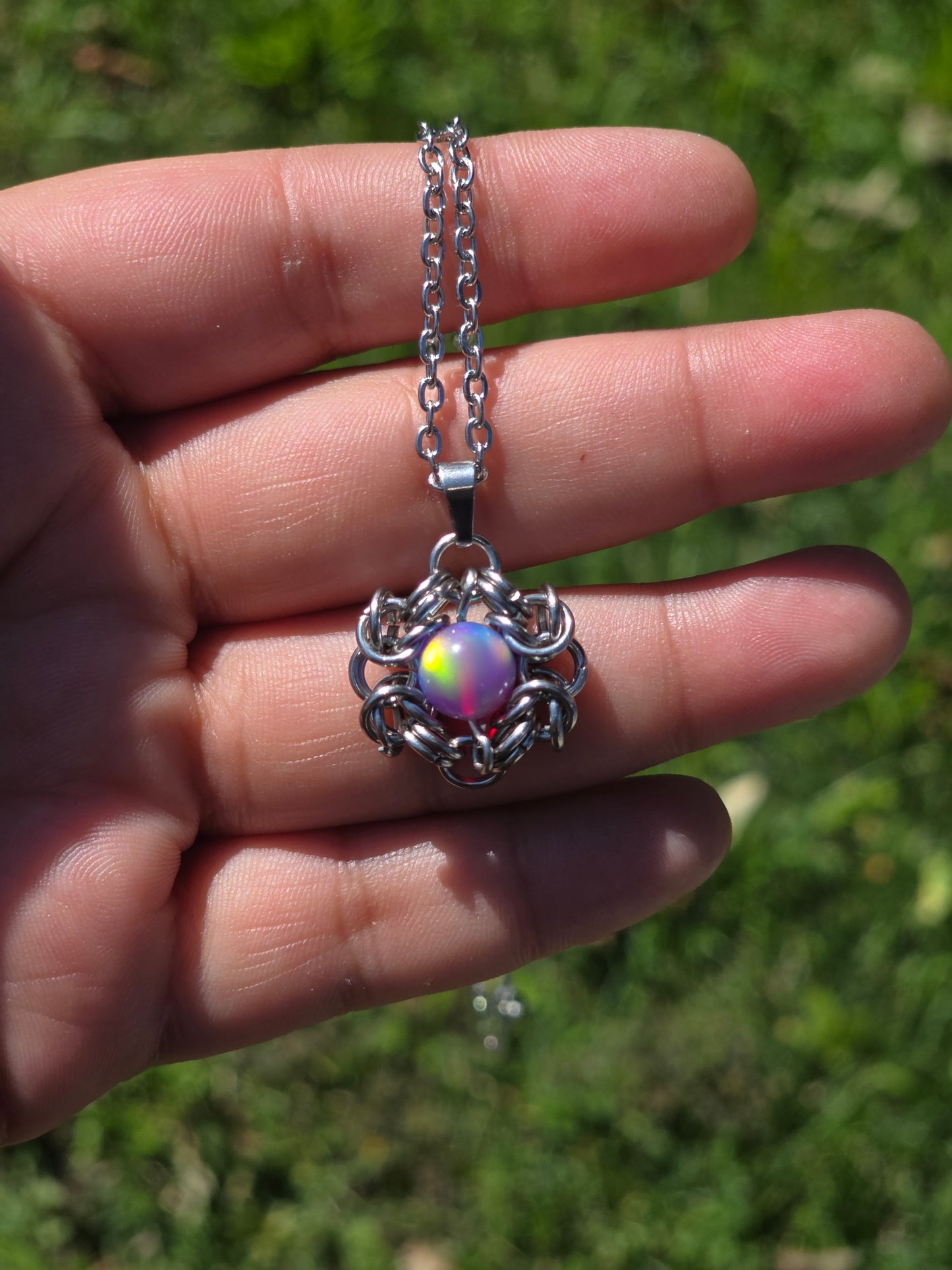 Small Opal Pendant