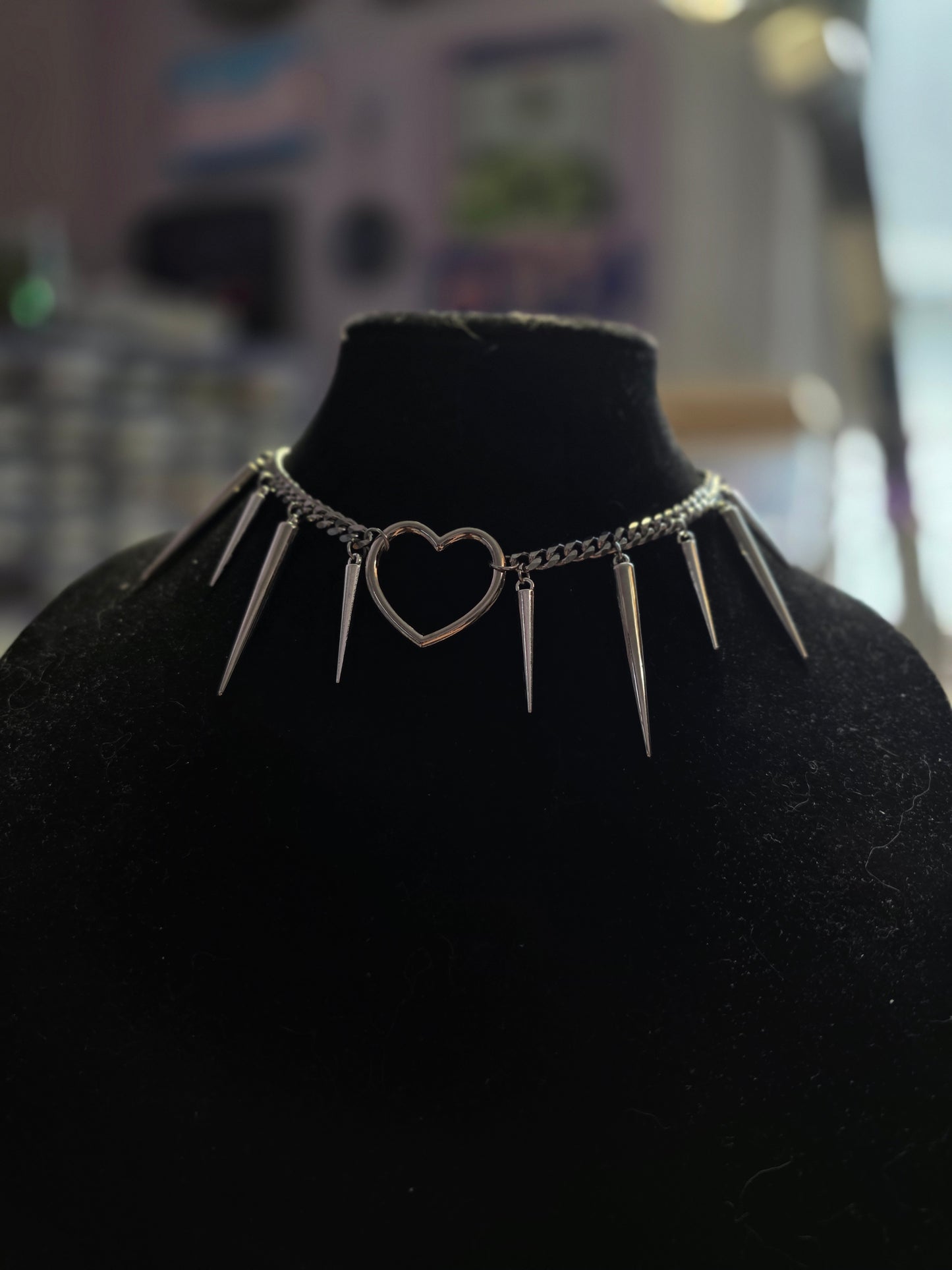 Heart Spike Necklace