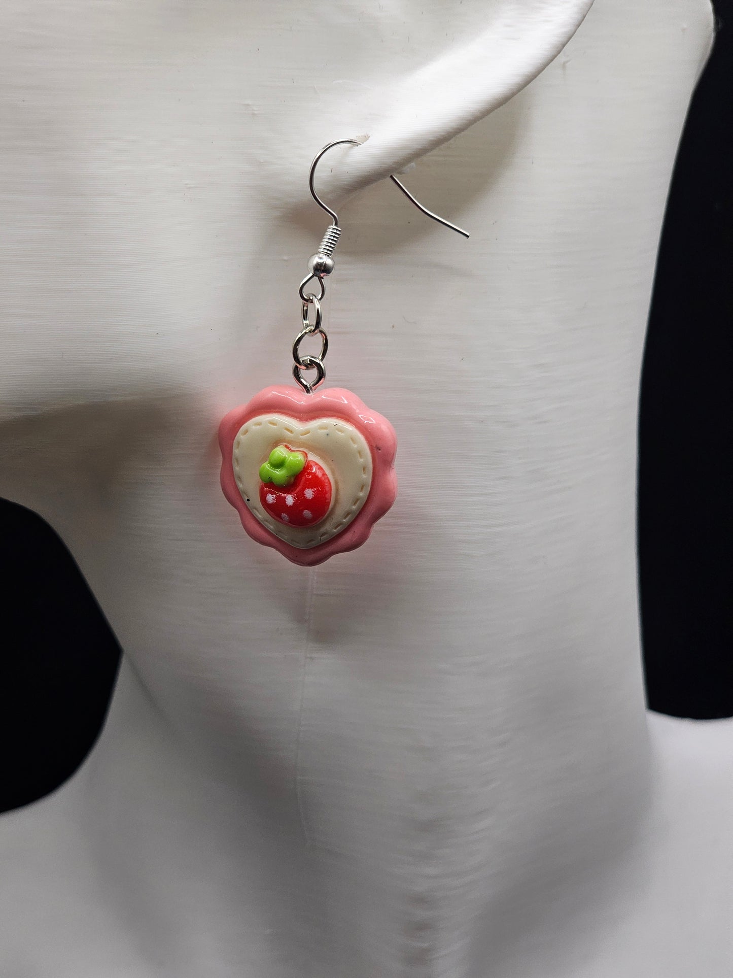 Strawberry Cake Earrings