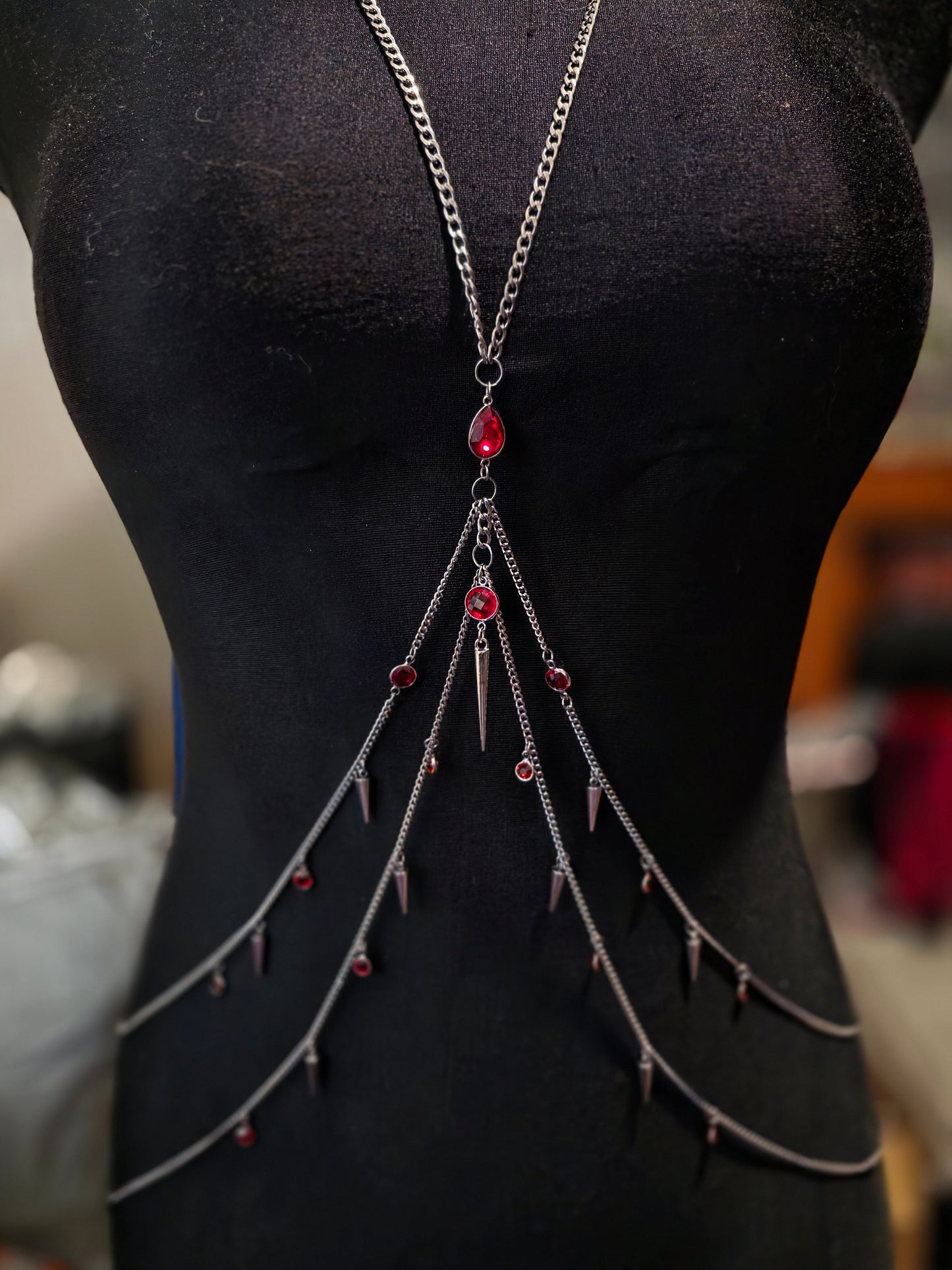 Garnet Killer II Body Chain