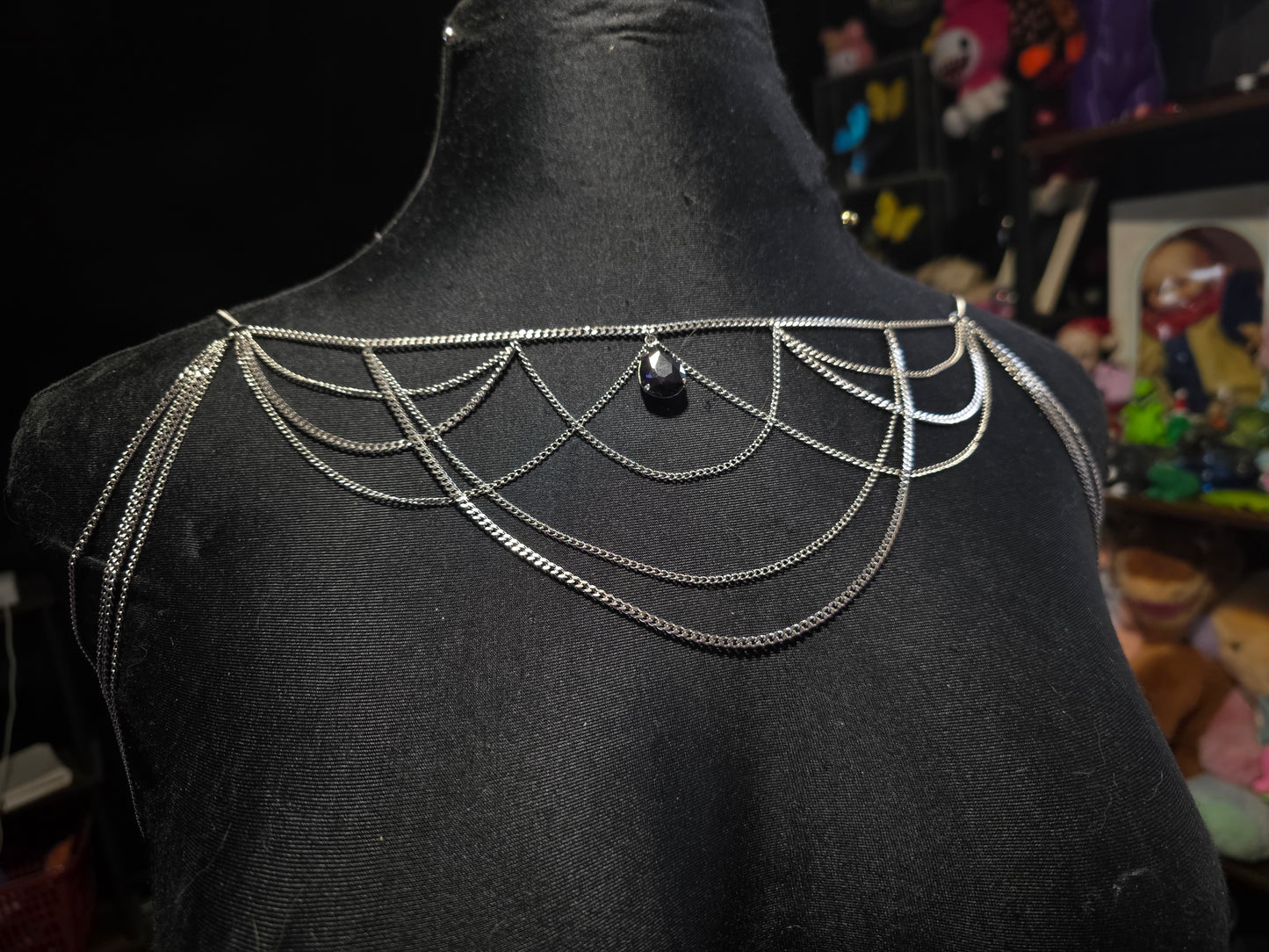 Amethyst Queen Shoulder Chain