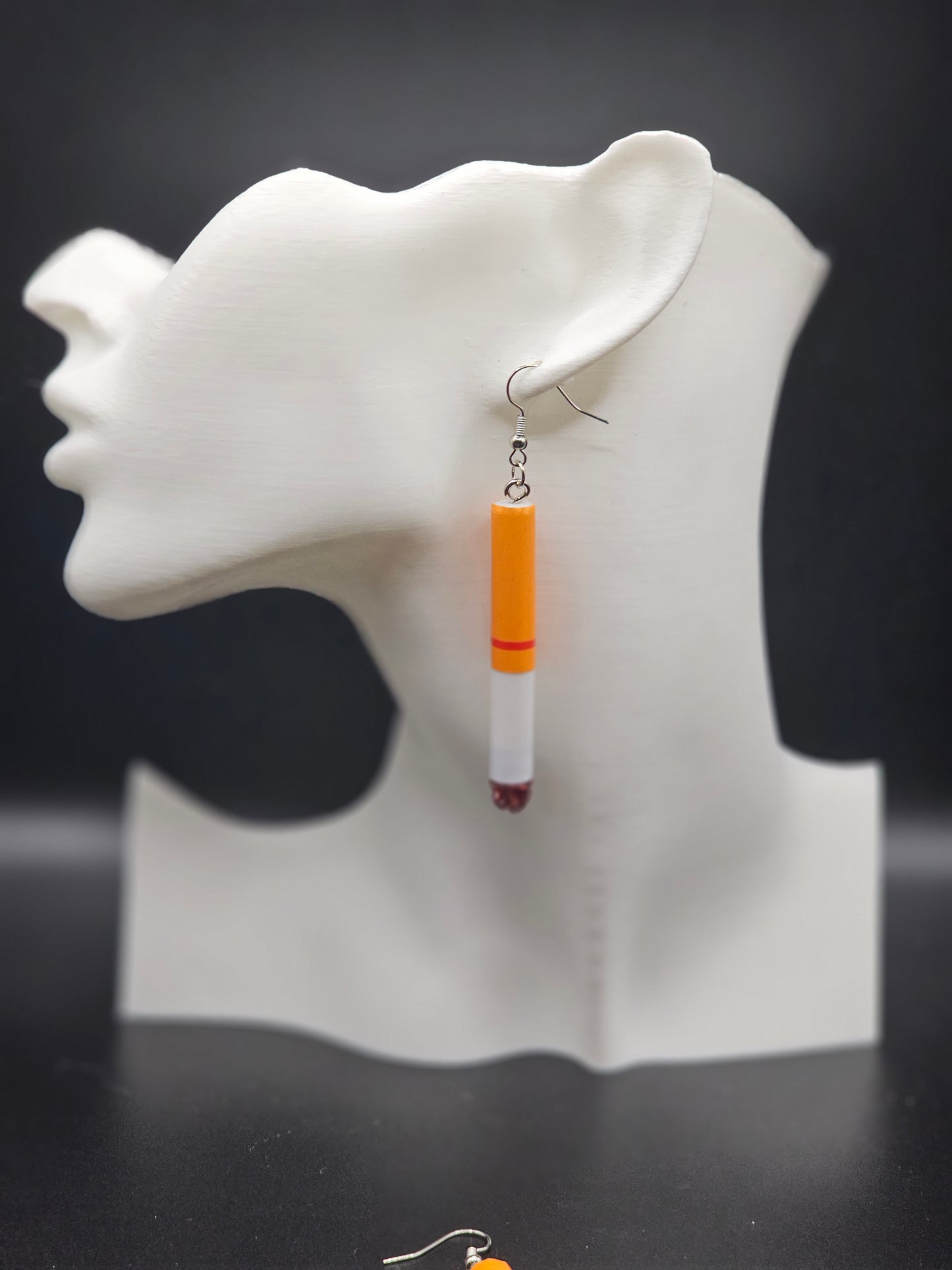 Cigarette Earrings