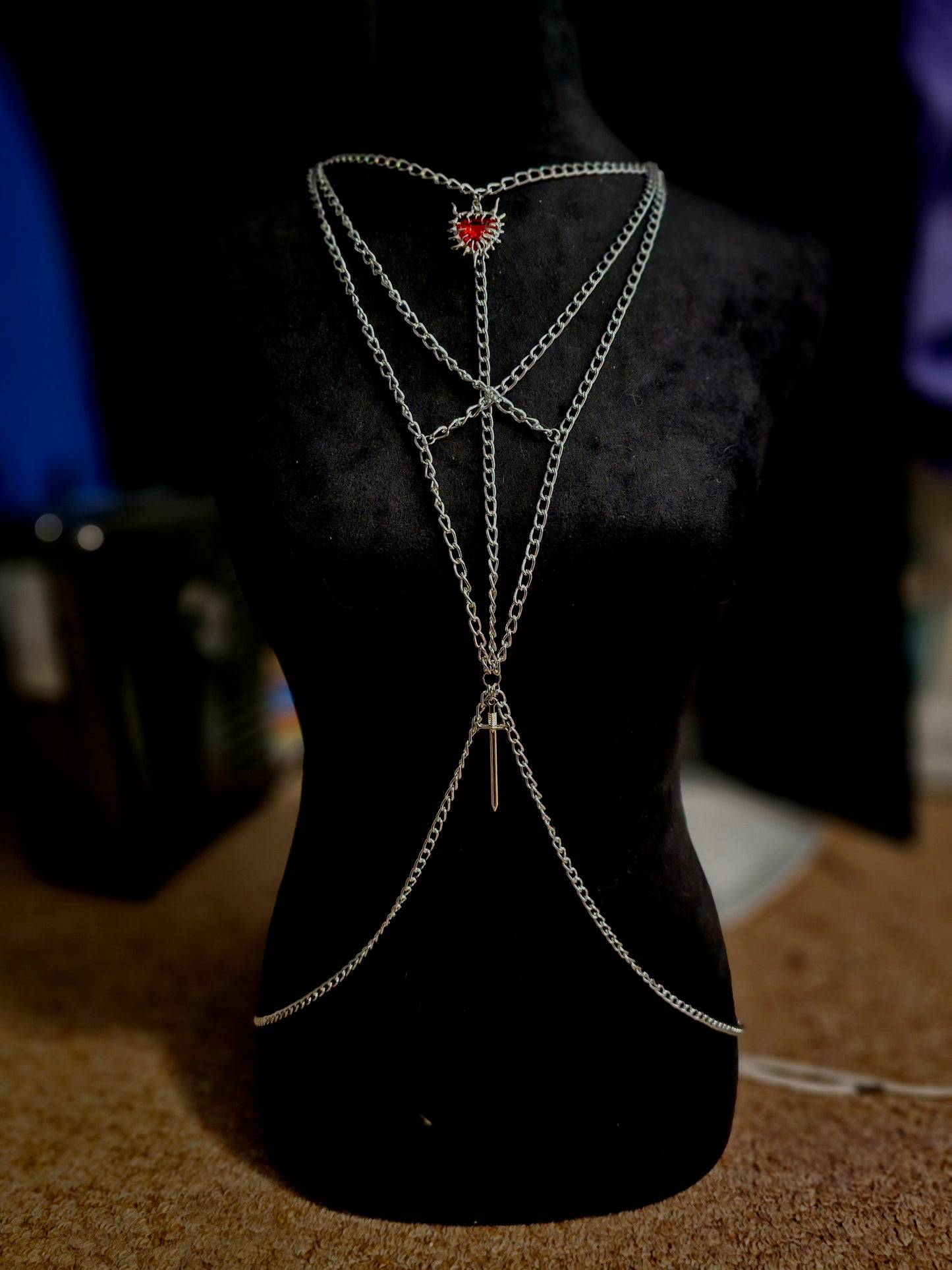 Hearts Armor Body Chain