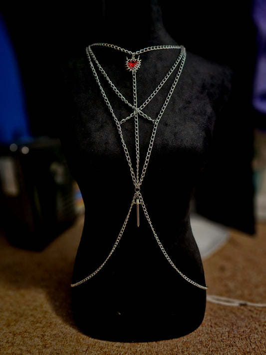 Hearts Armor Body Chain