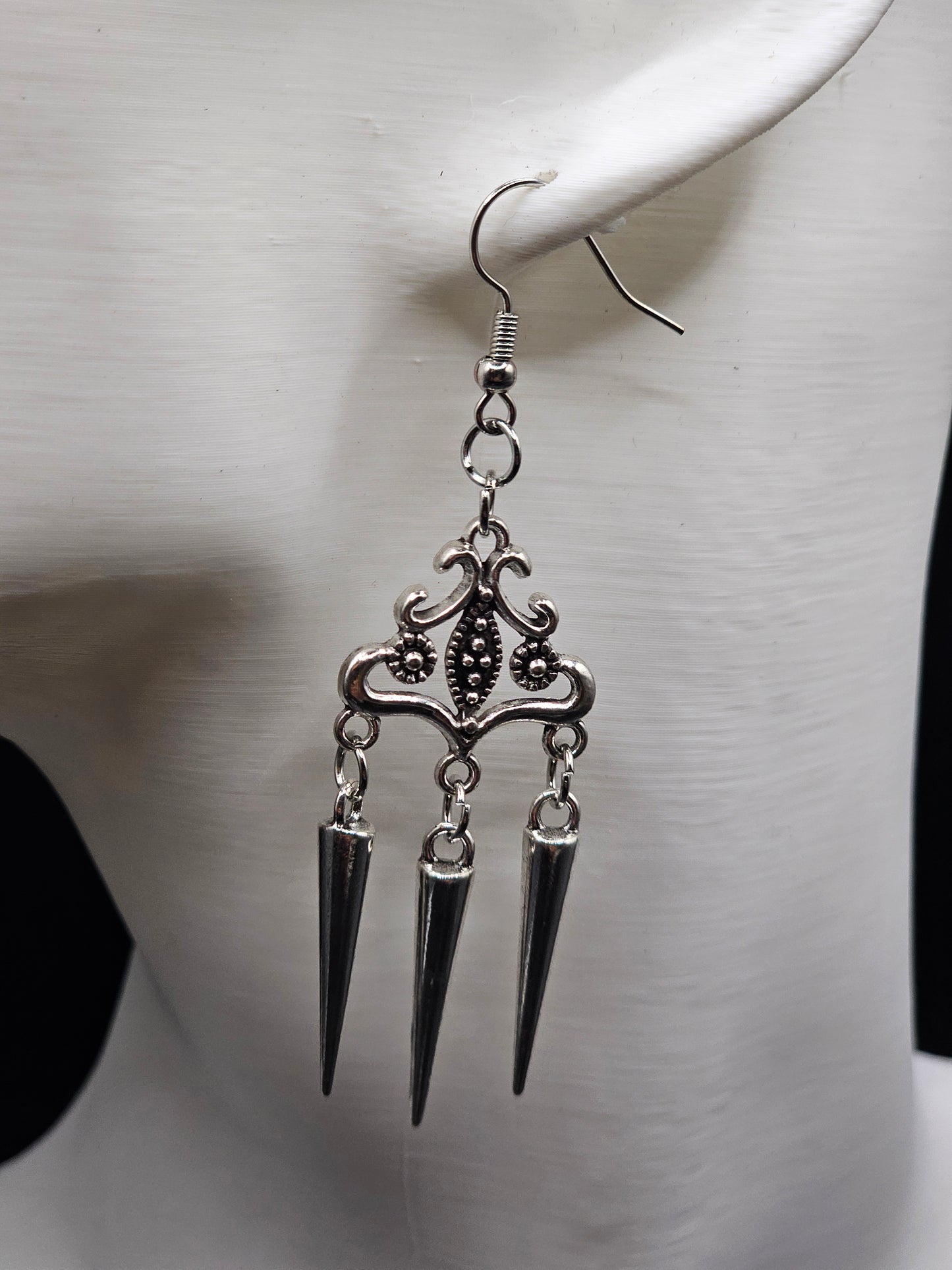 Gothic Spike Earrings