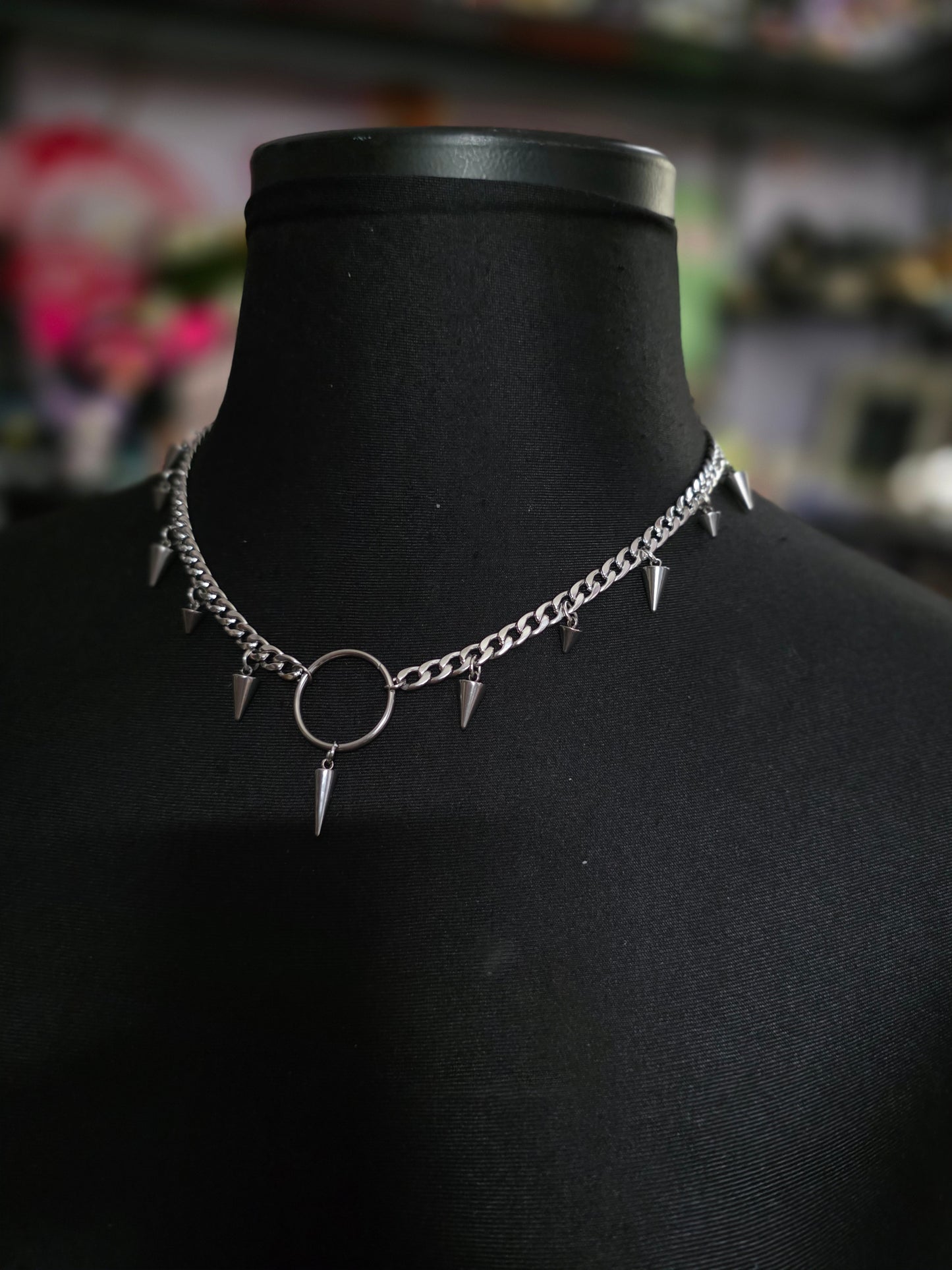 Small Spike Necklace