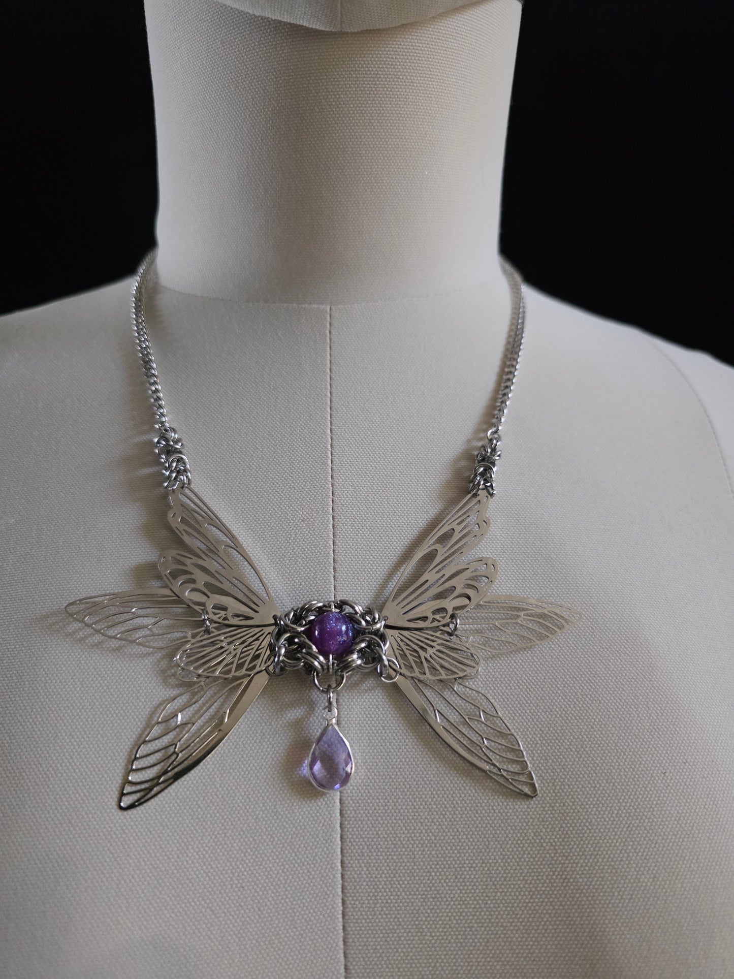 Amethyst Sprite Necklace