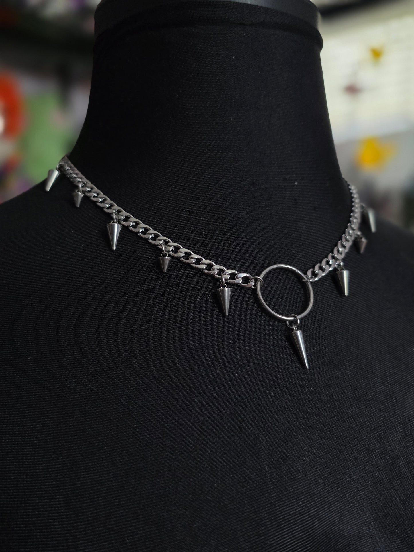 Small Spike Necklace