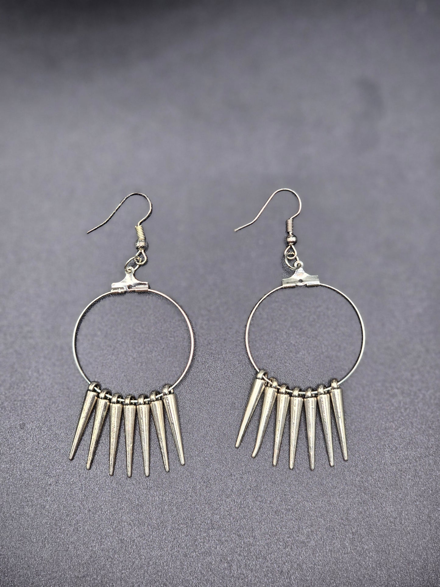 Spike Hoop Earrings