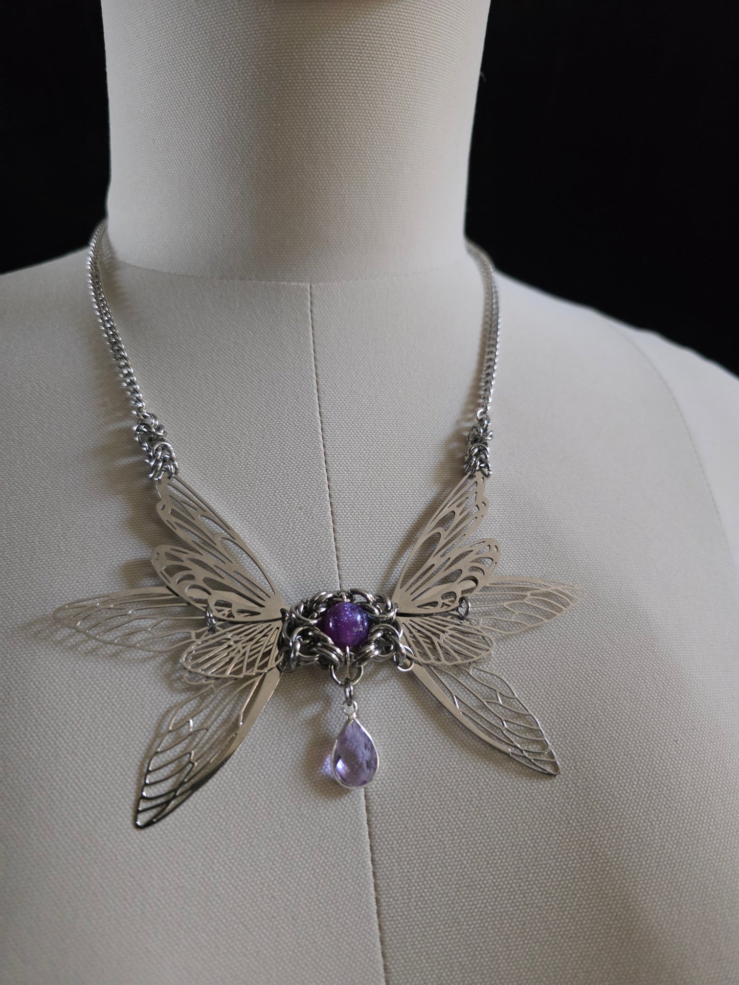 Amethyst Sprite Necklace
