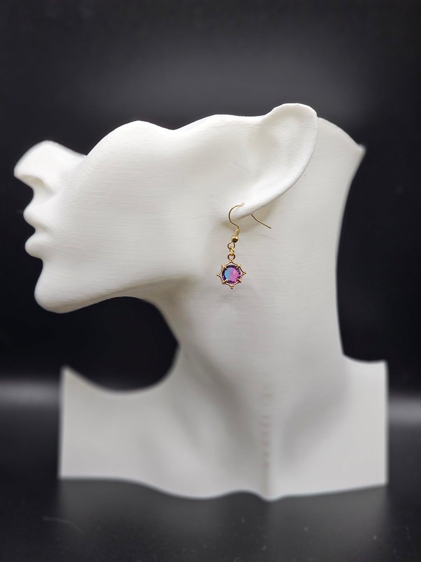 Gem Sun Earring