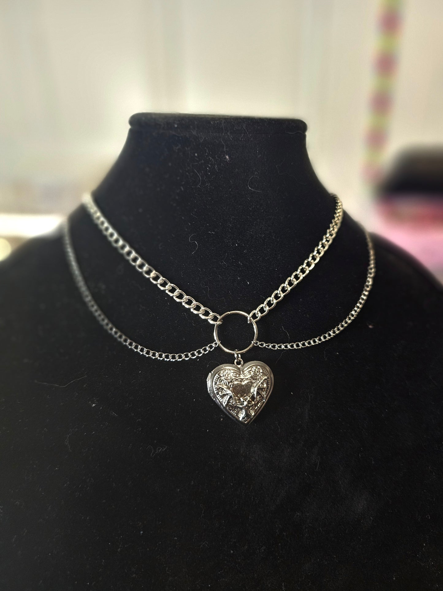 Simple Locket Necklace