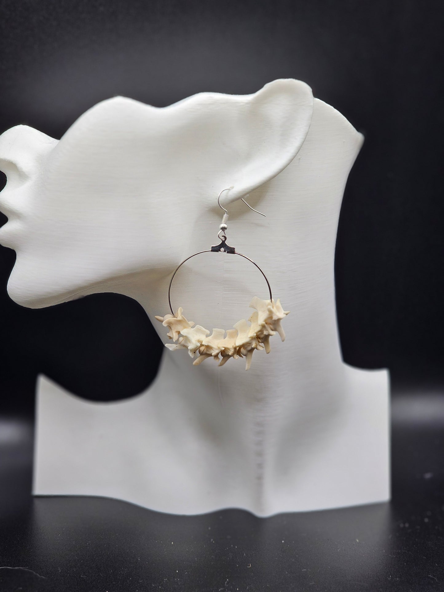 Chunky Vertebrae Hoops Large