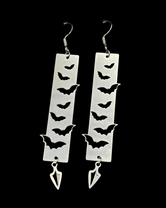 Simple Bat Earrings