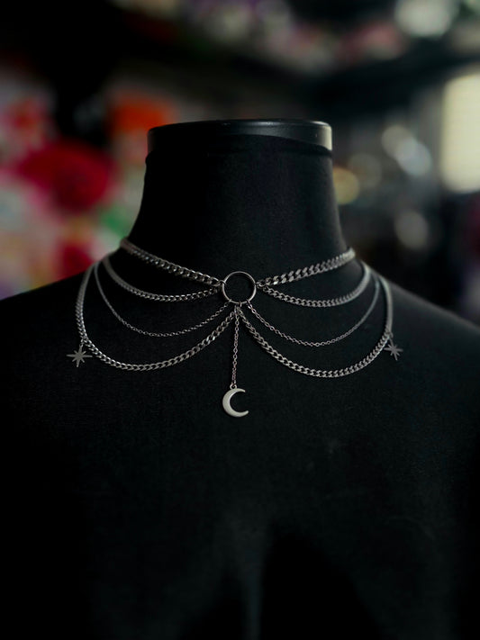 Simple Moonlight Necklace