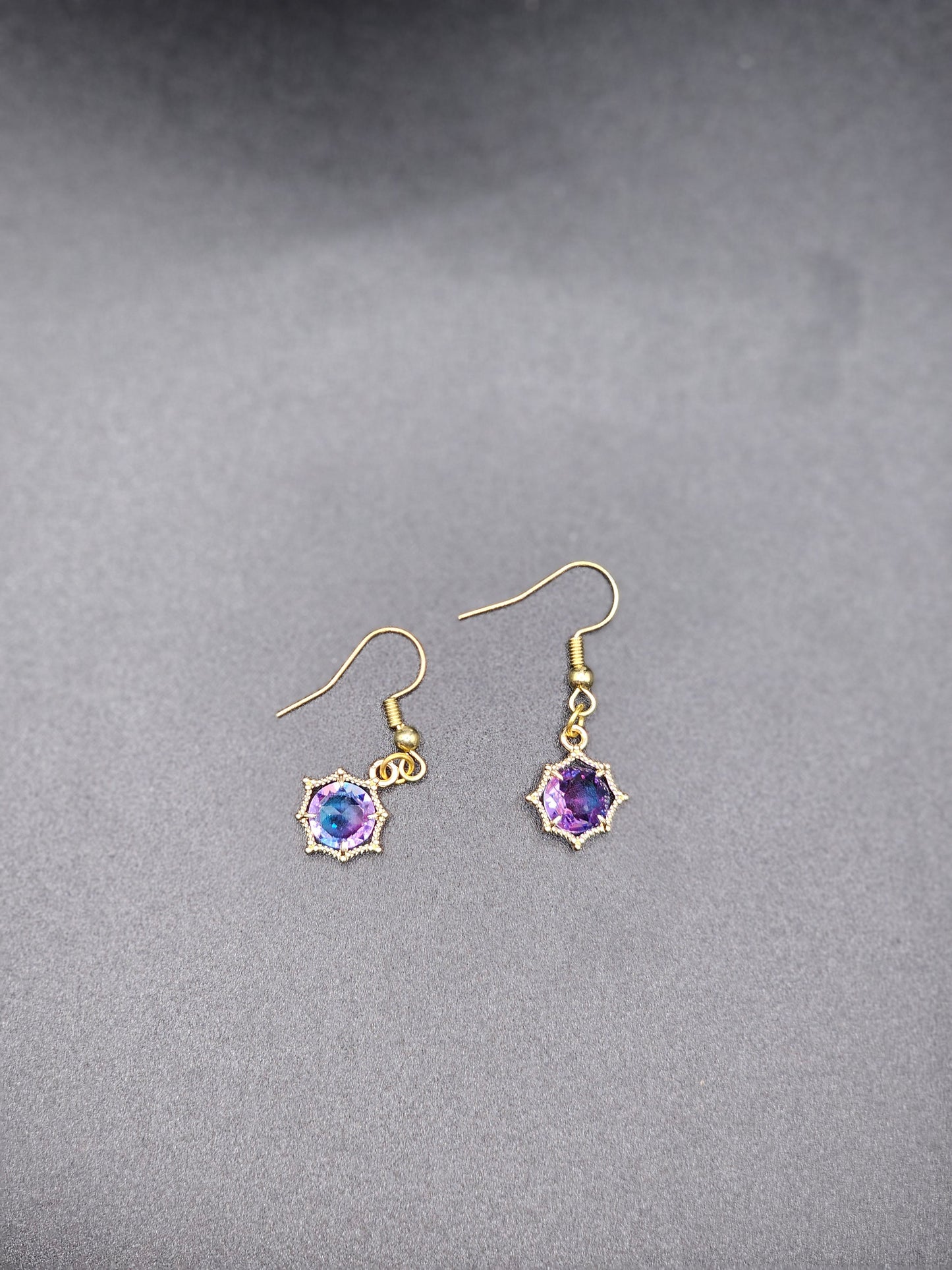 Gem Sun Earring