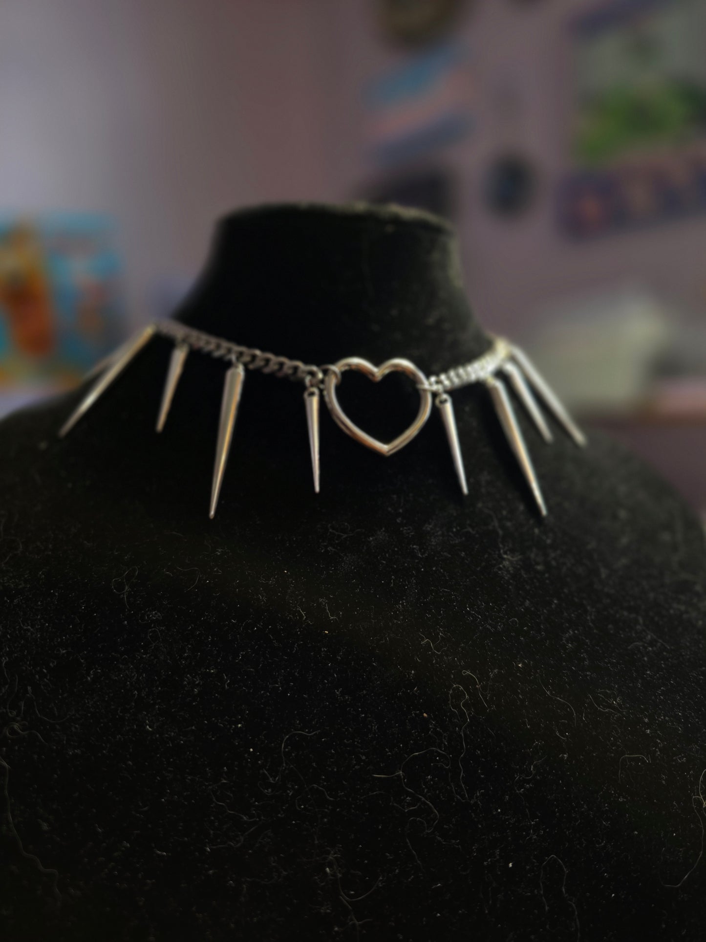 Heart Spike Necklace
