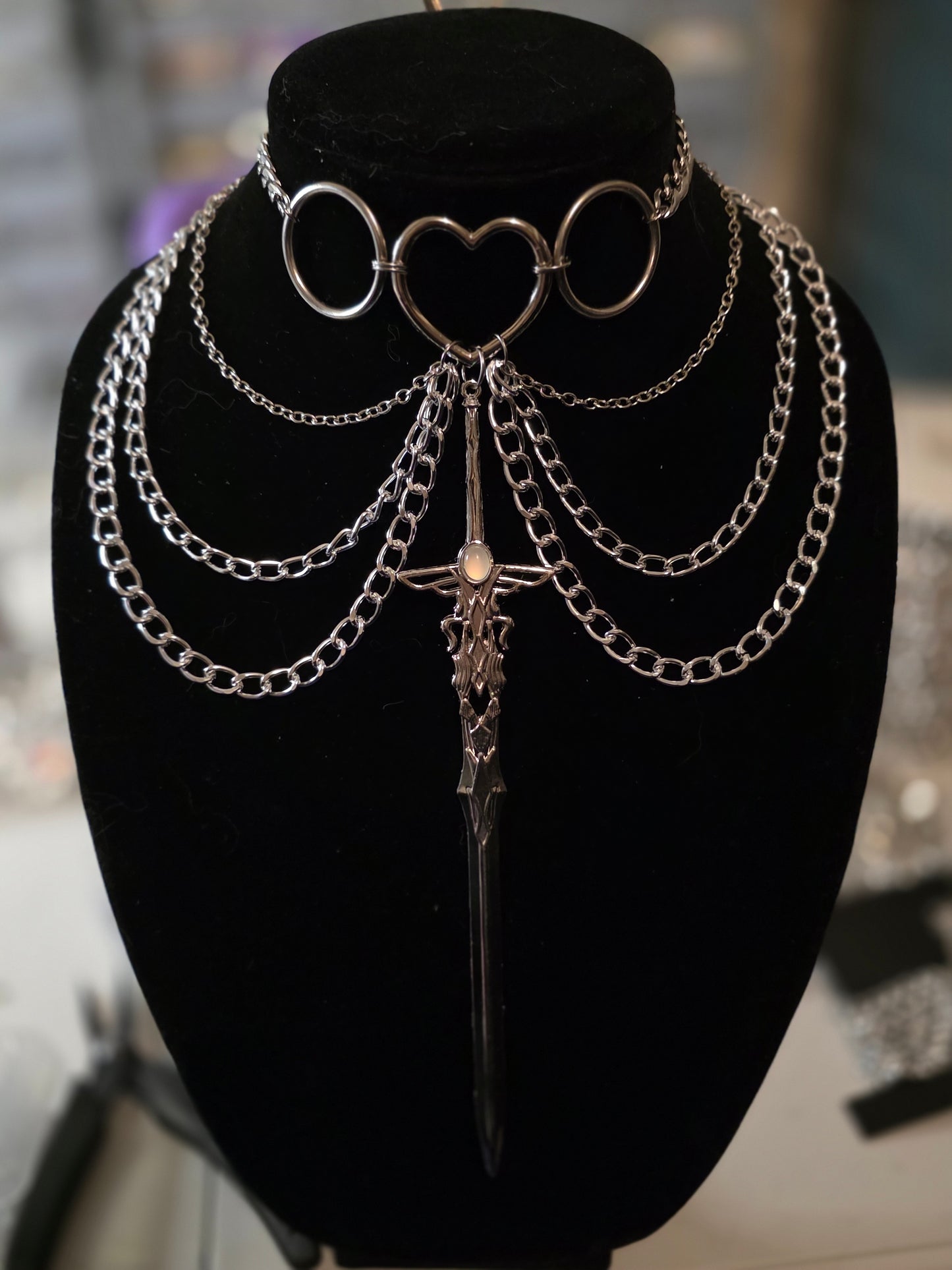 Loves Warrior Necklace