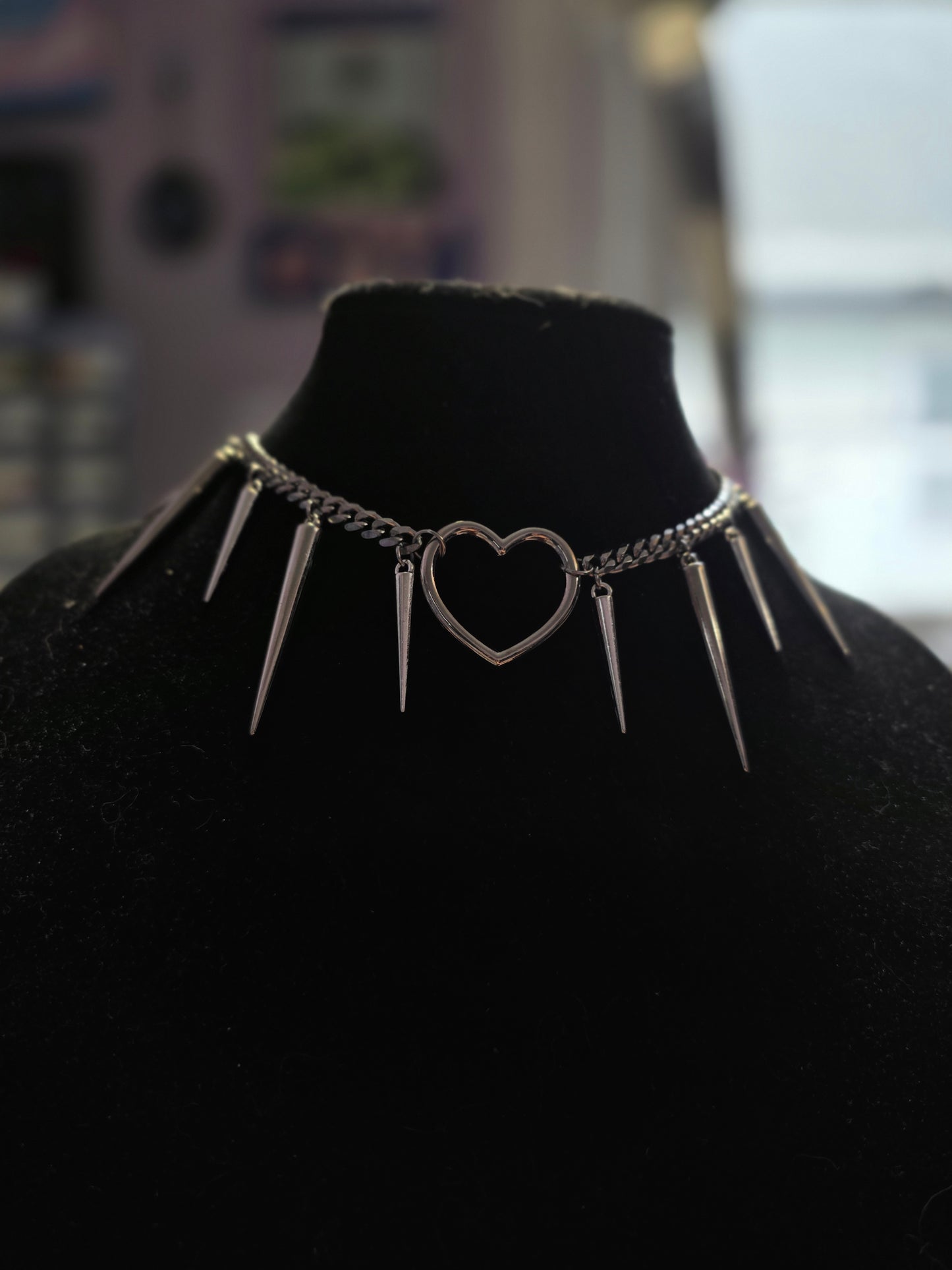 Heart Spike Necklace