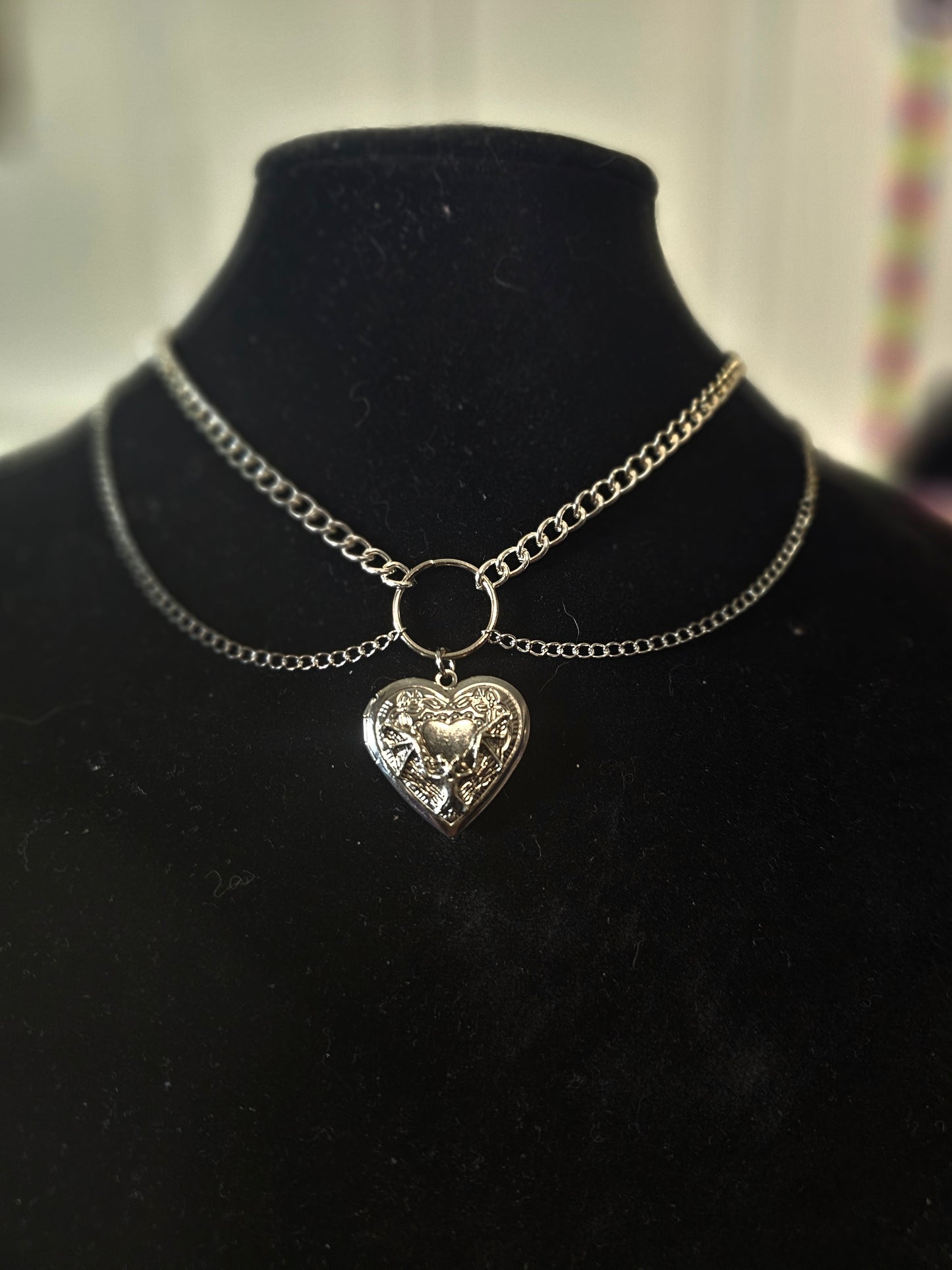 Simple Locket Necklace