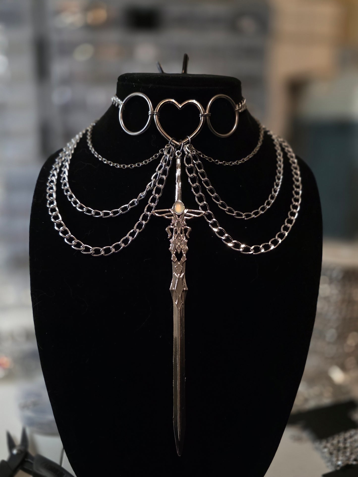 Loves Warrior Necklace