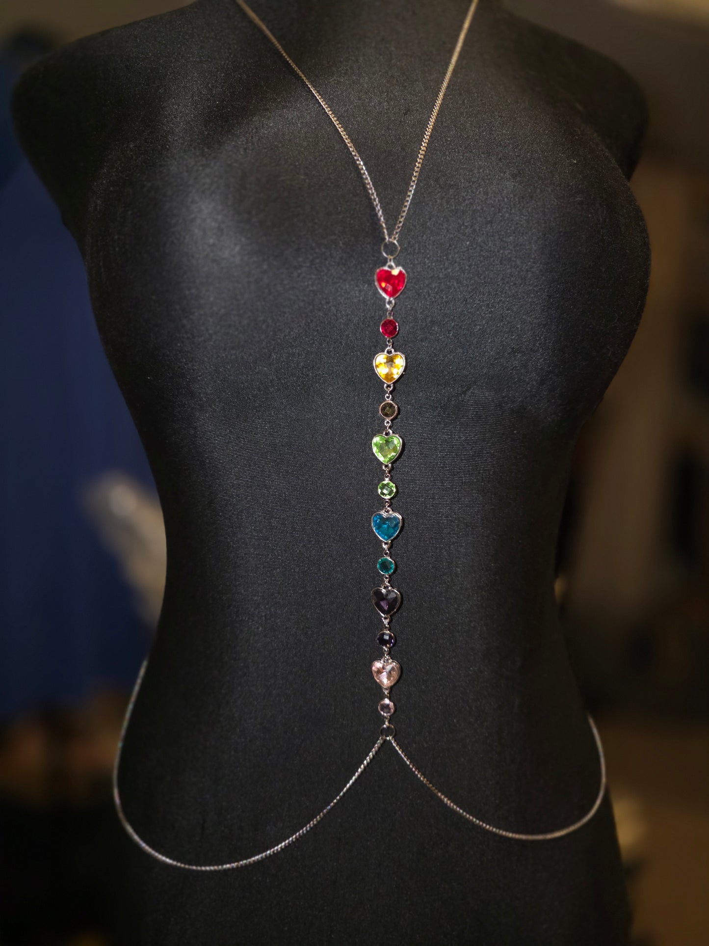Pride body chain