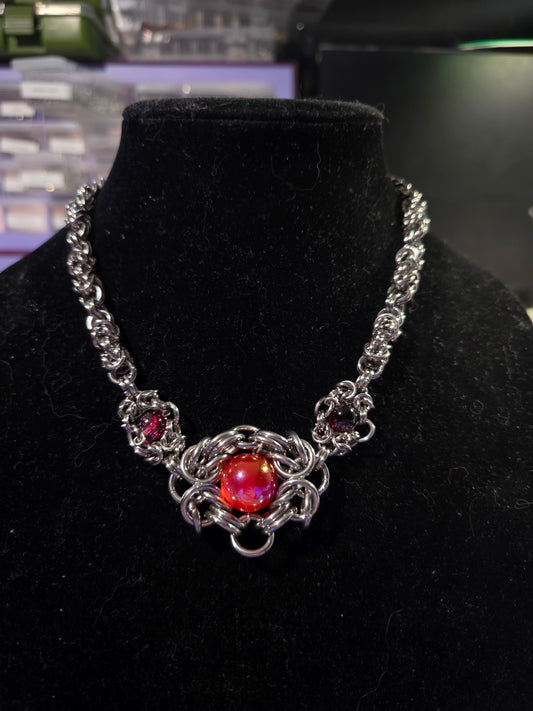 Red Aura Necklace