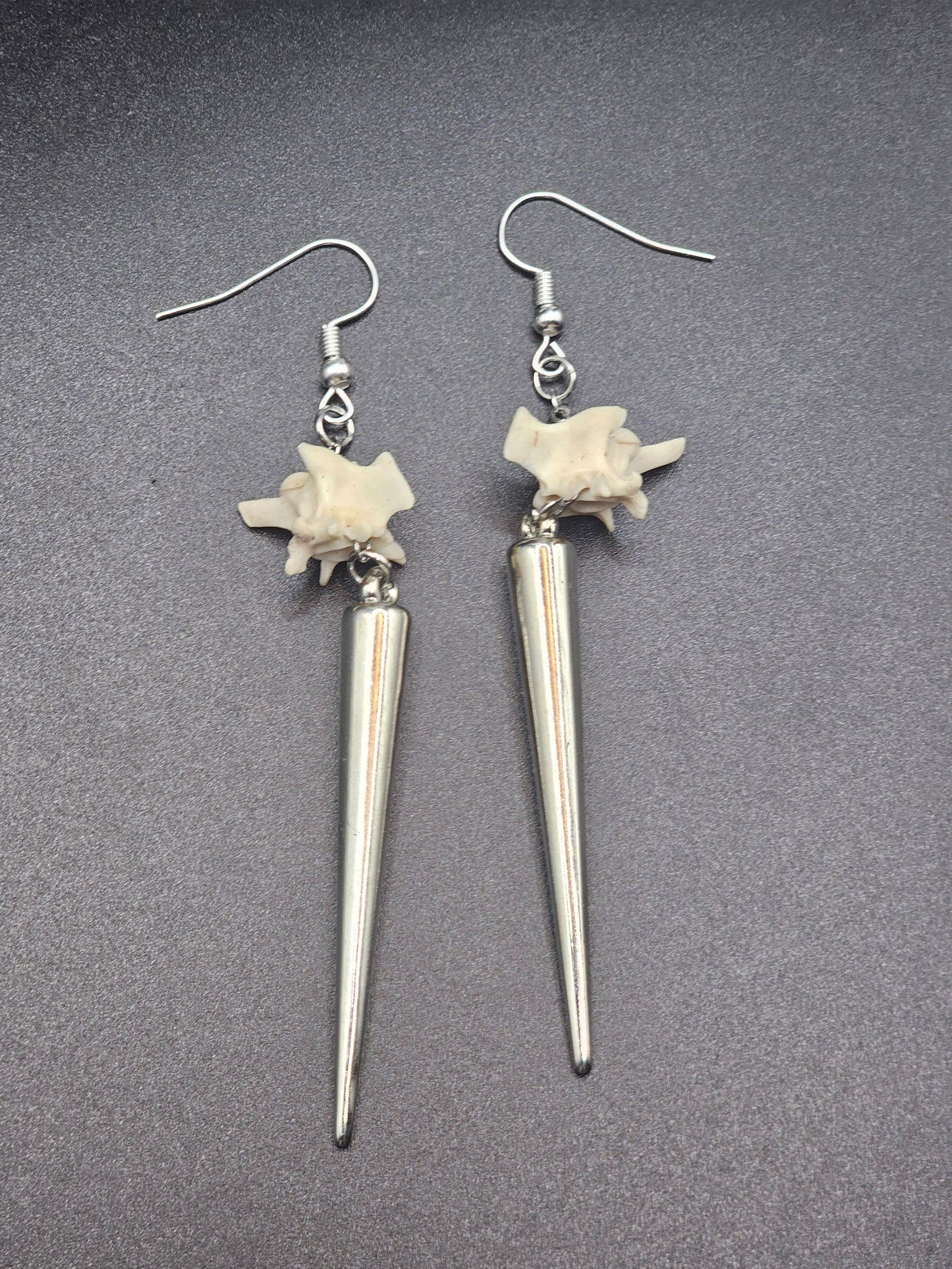 Bone Spike Dangle Earring