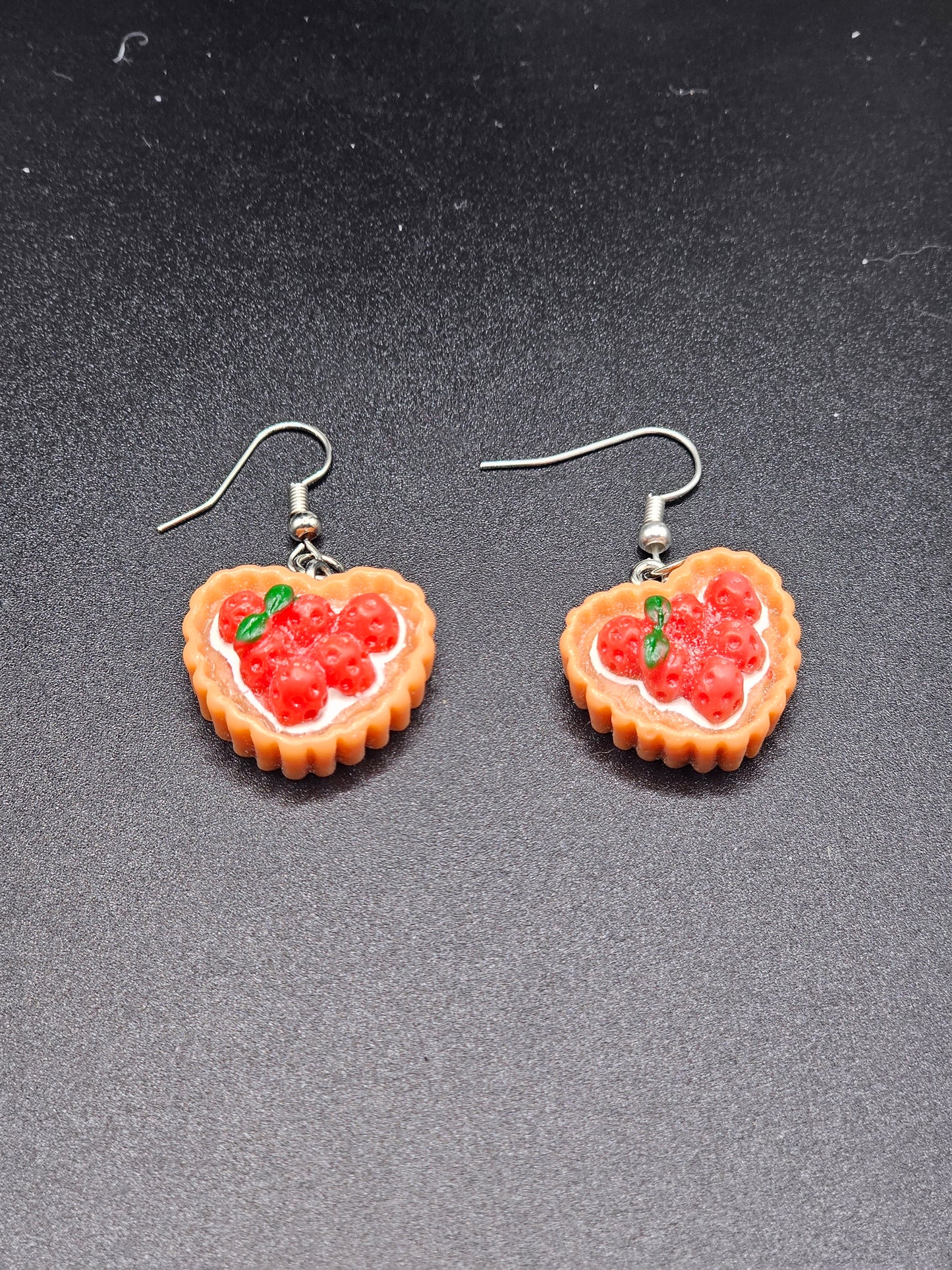 Strawberry Cake Earrings