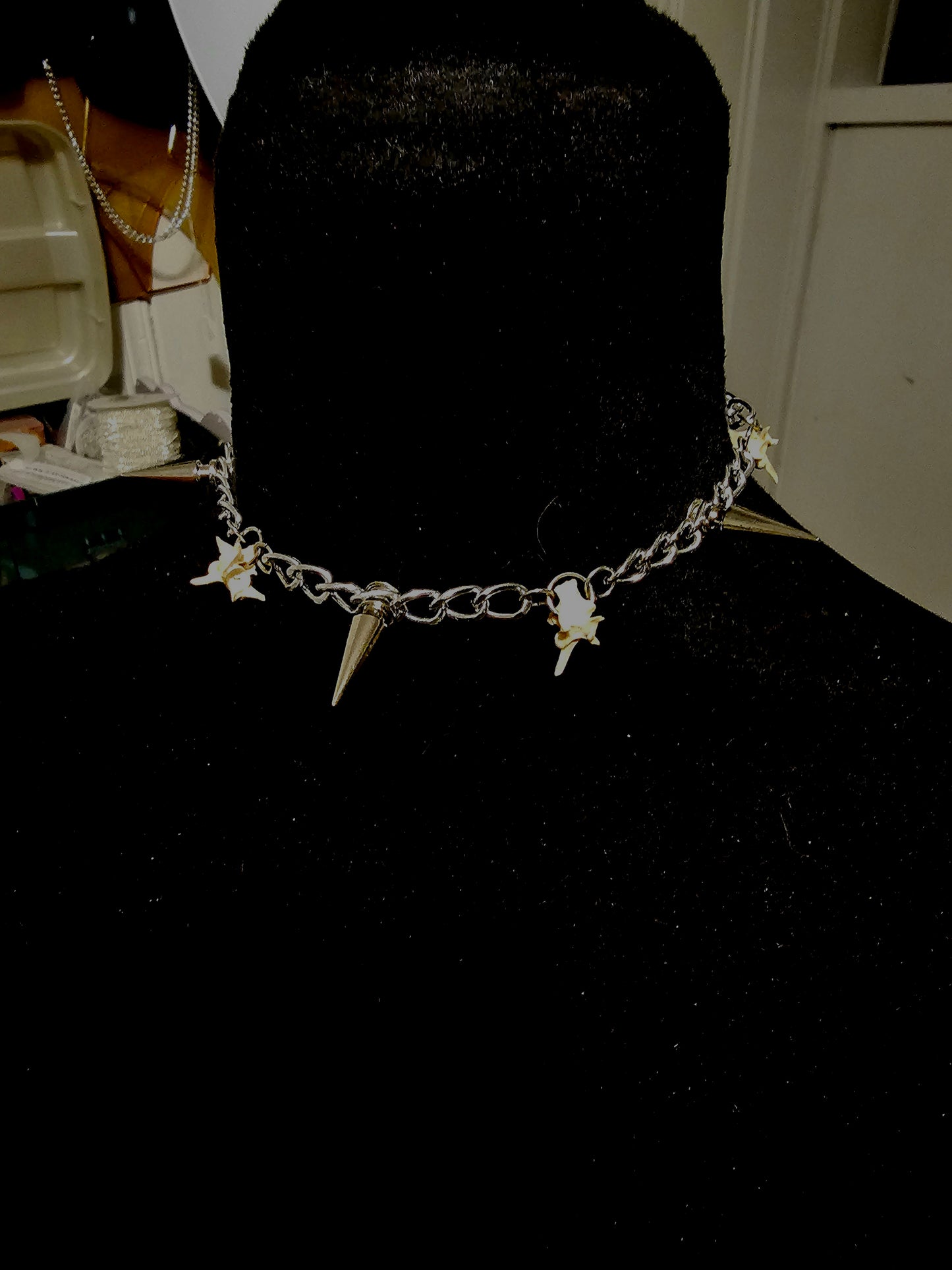 Bone Spike Collar