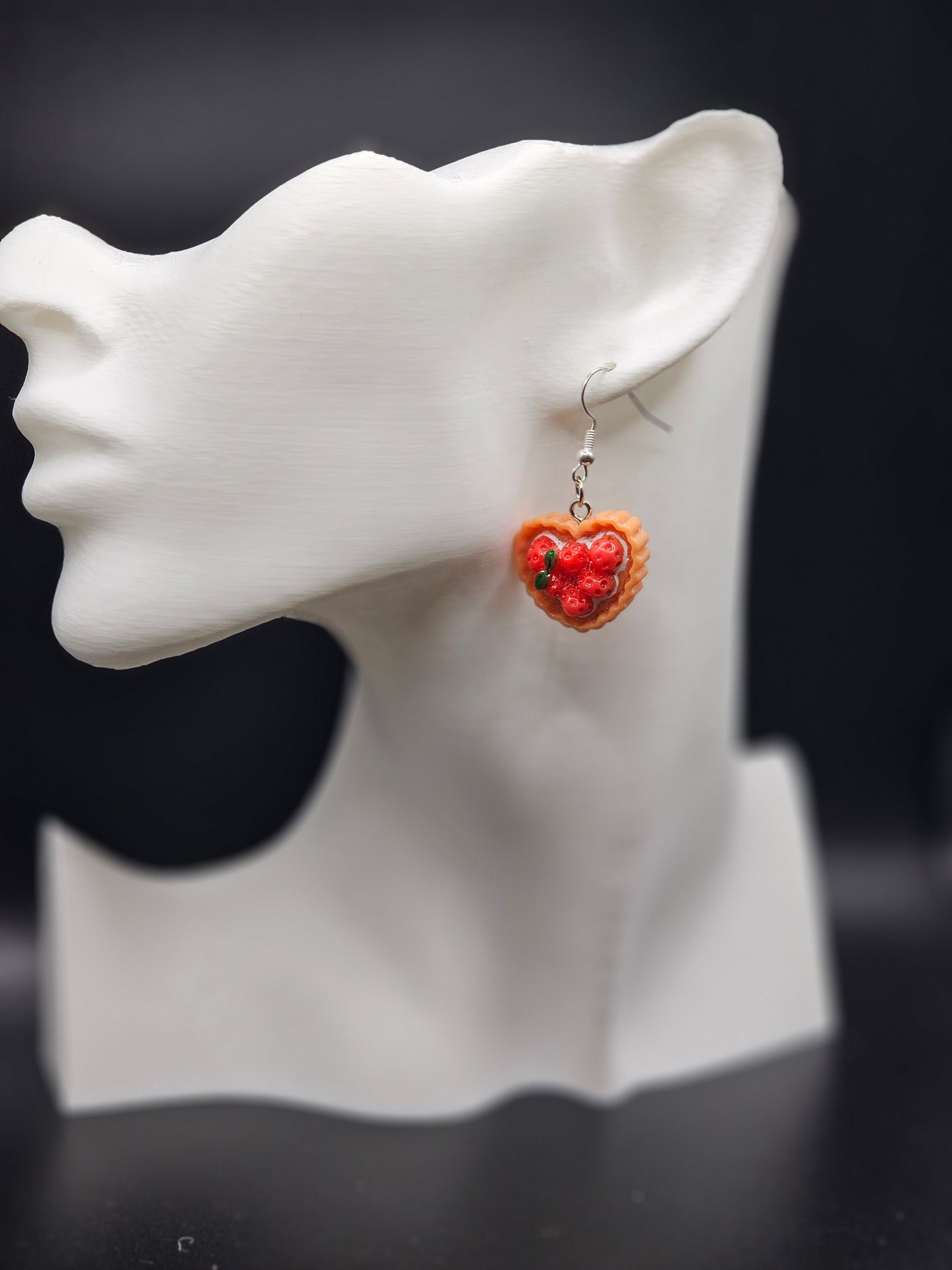 Strawberry Cake Earrings