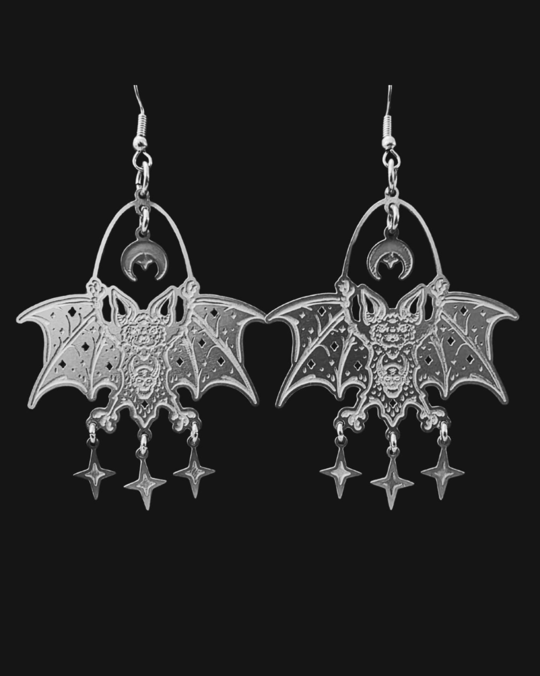 Bat Earrings