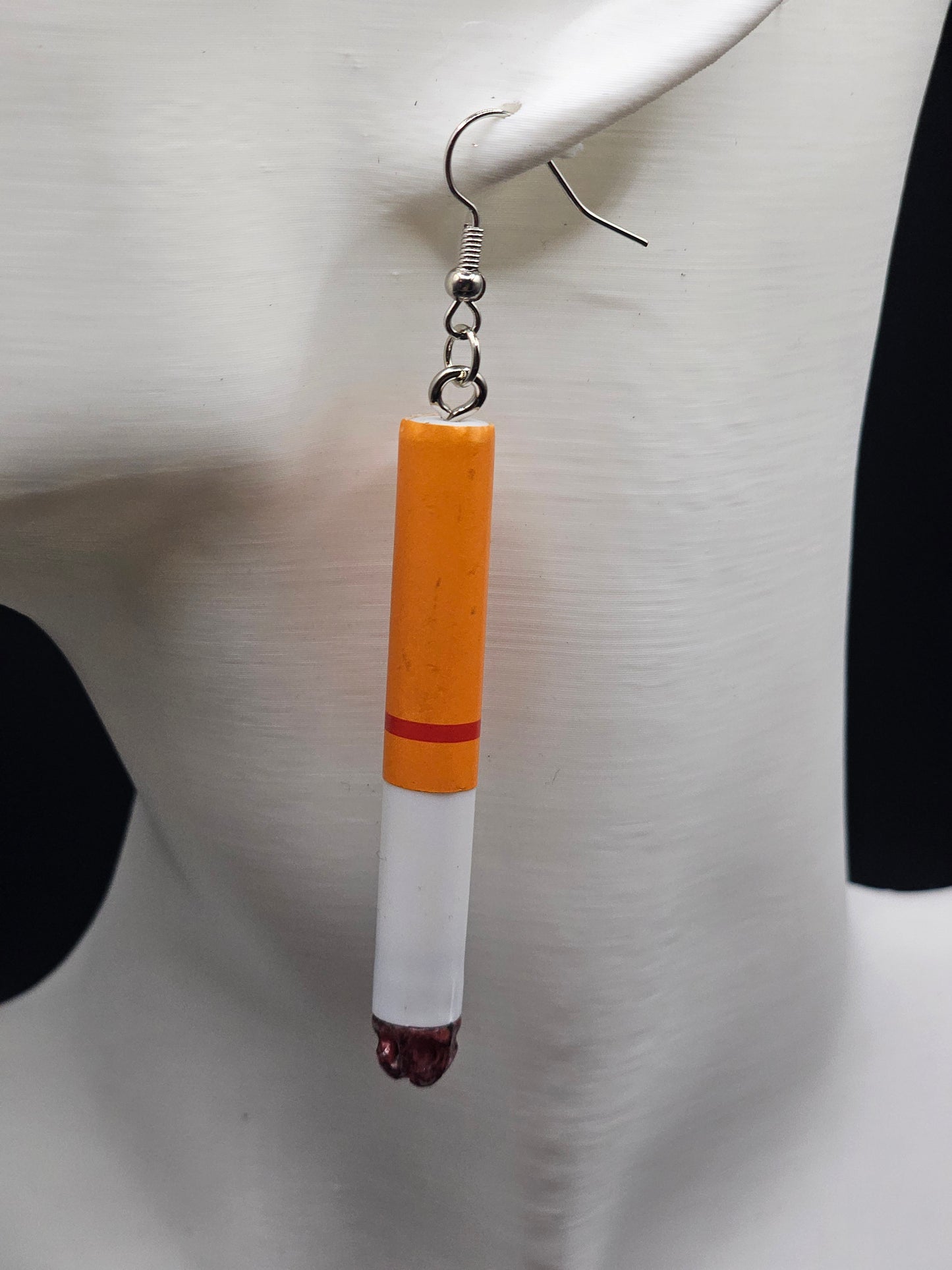 Cigarette Earrings