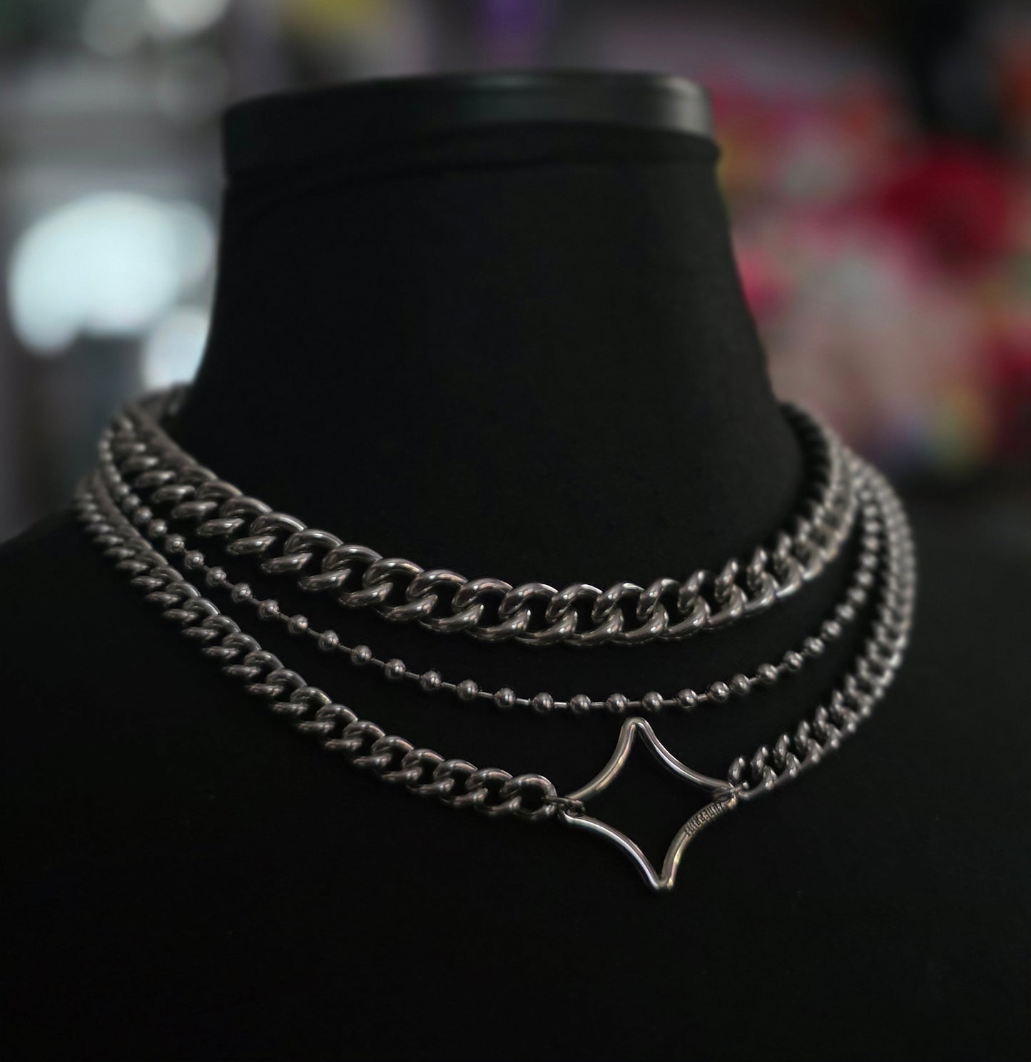 Thick Stack Necklace/Belt Chain