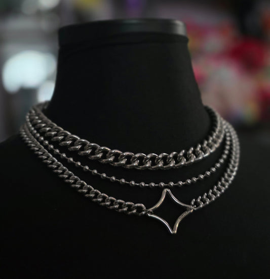 Thick Stack Necklace/Belt Chain
