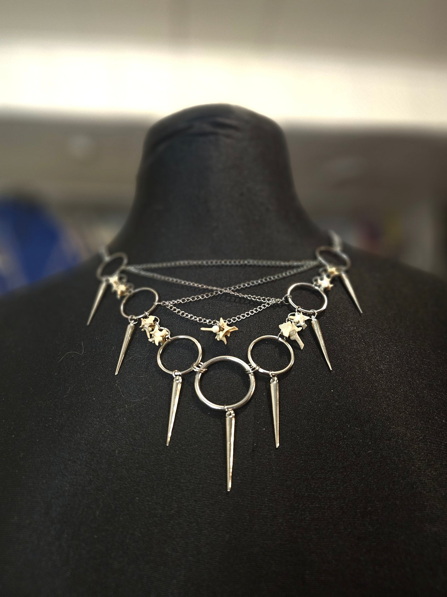 Bone Corset Necklace