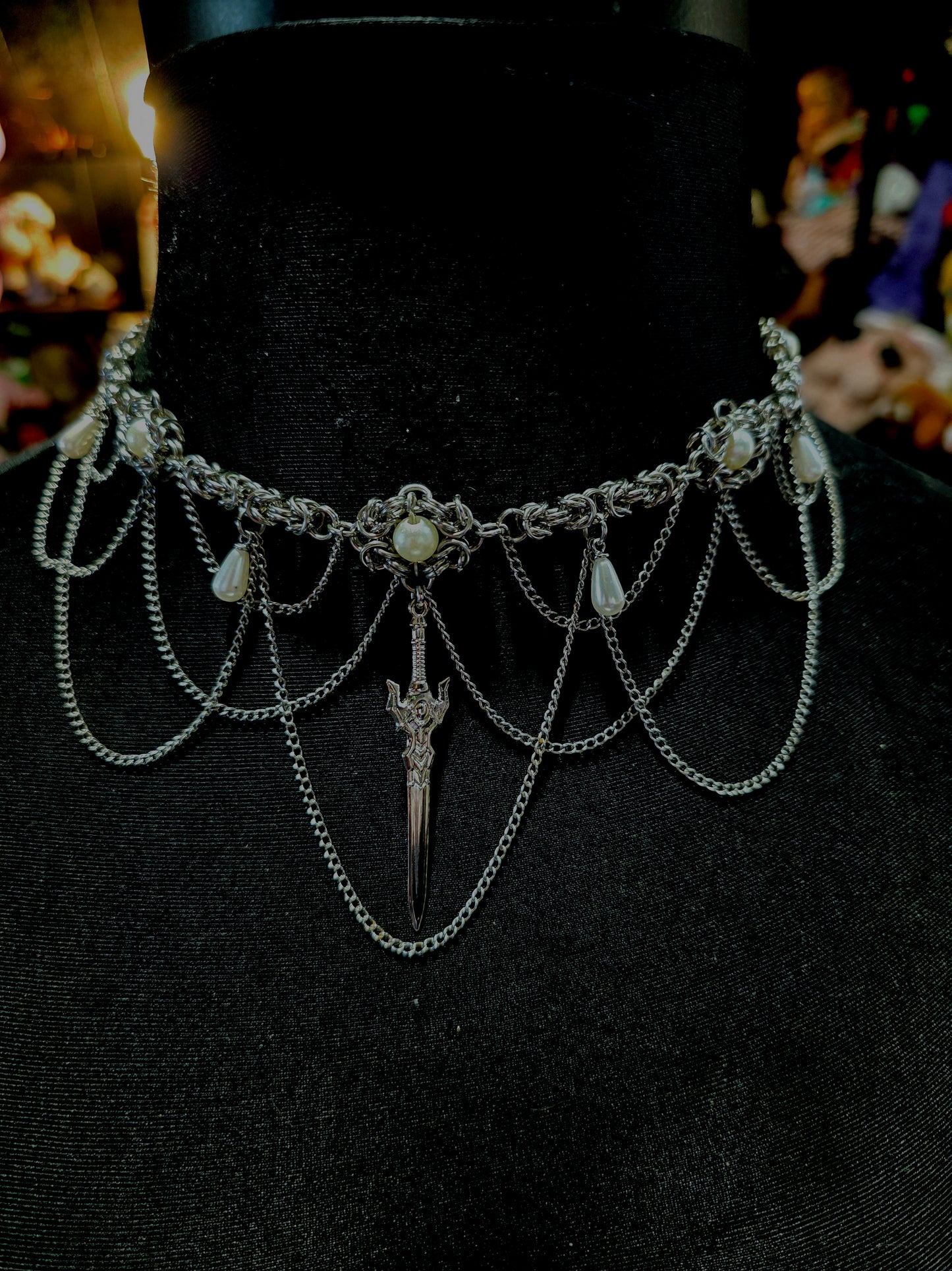 Pearl Warrior Necklace