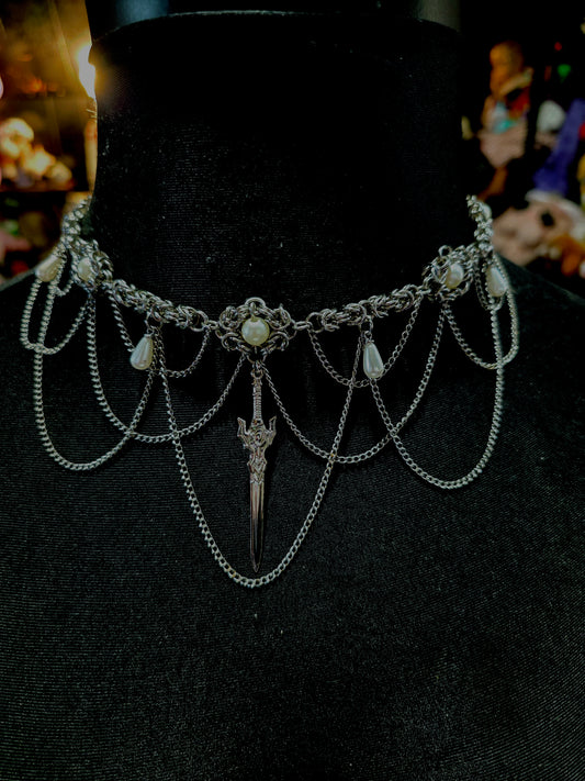 Pearl Warrior Necklace