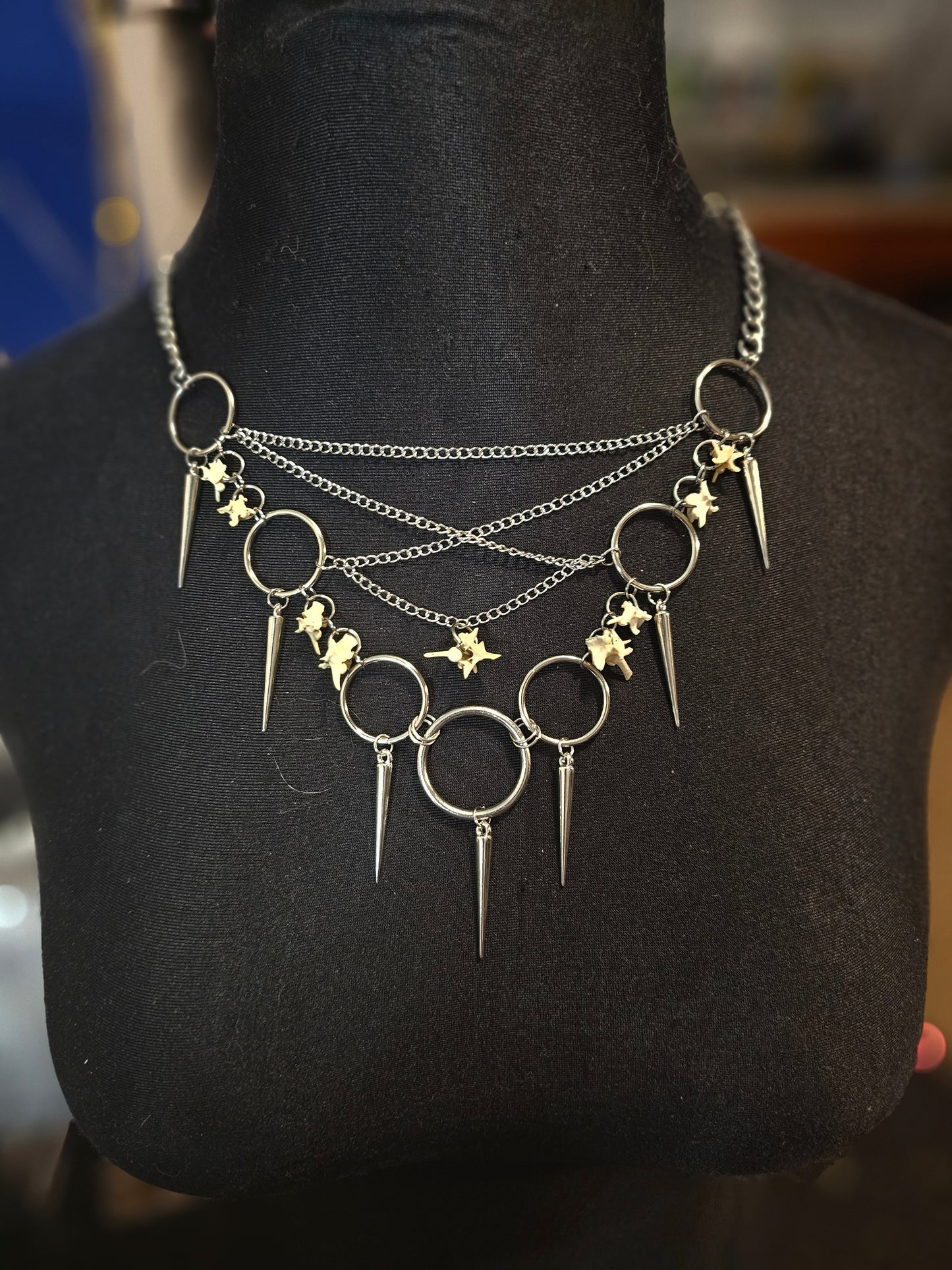 Bone Corset Necklace