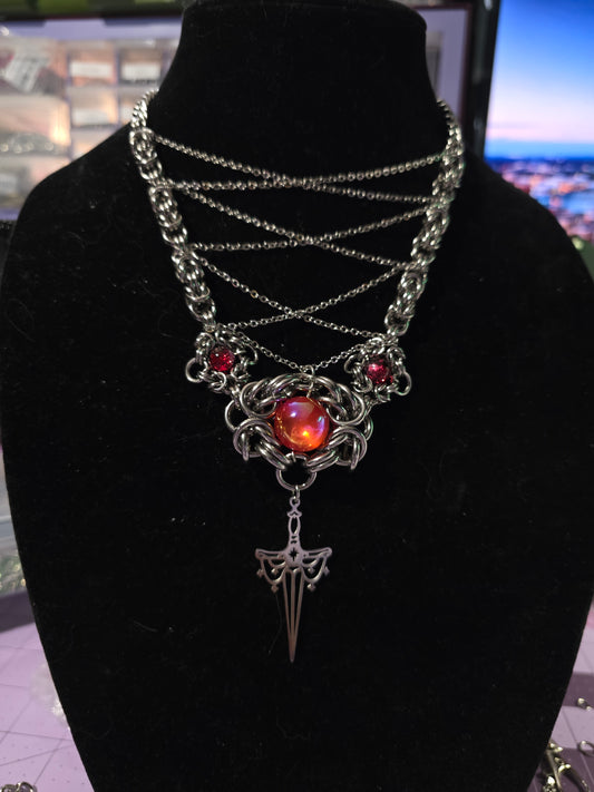 Loves Dagger Necklace