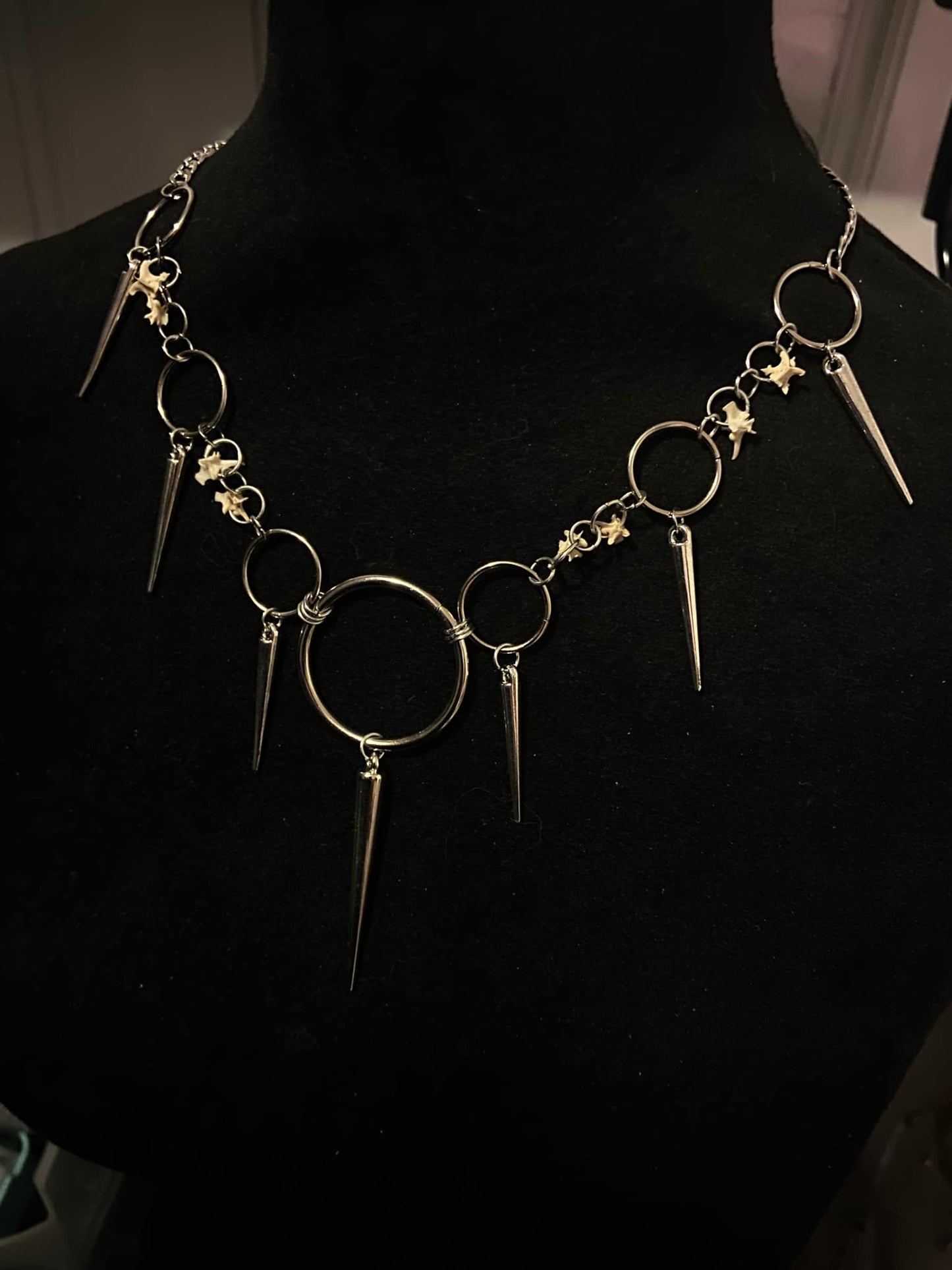 Bone Spike Choker