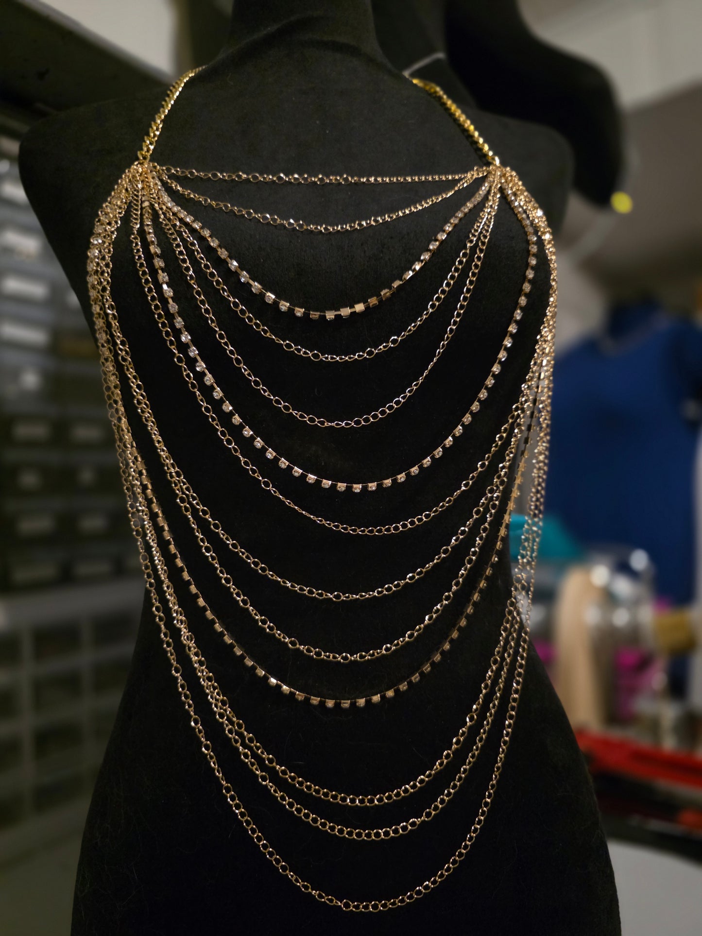 Golden Goddess Body Chain