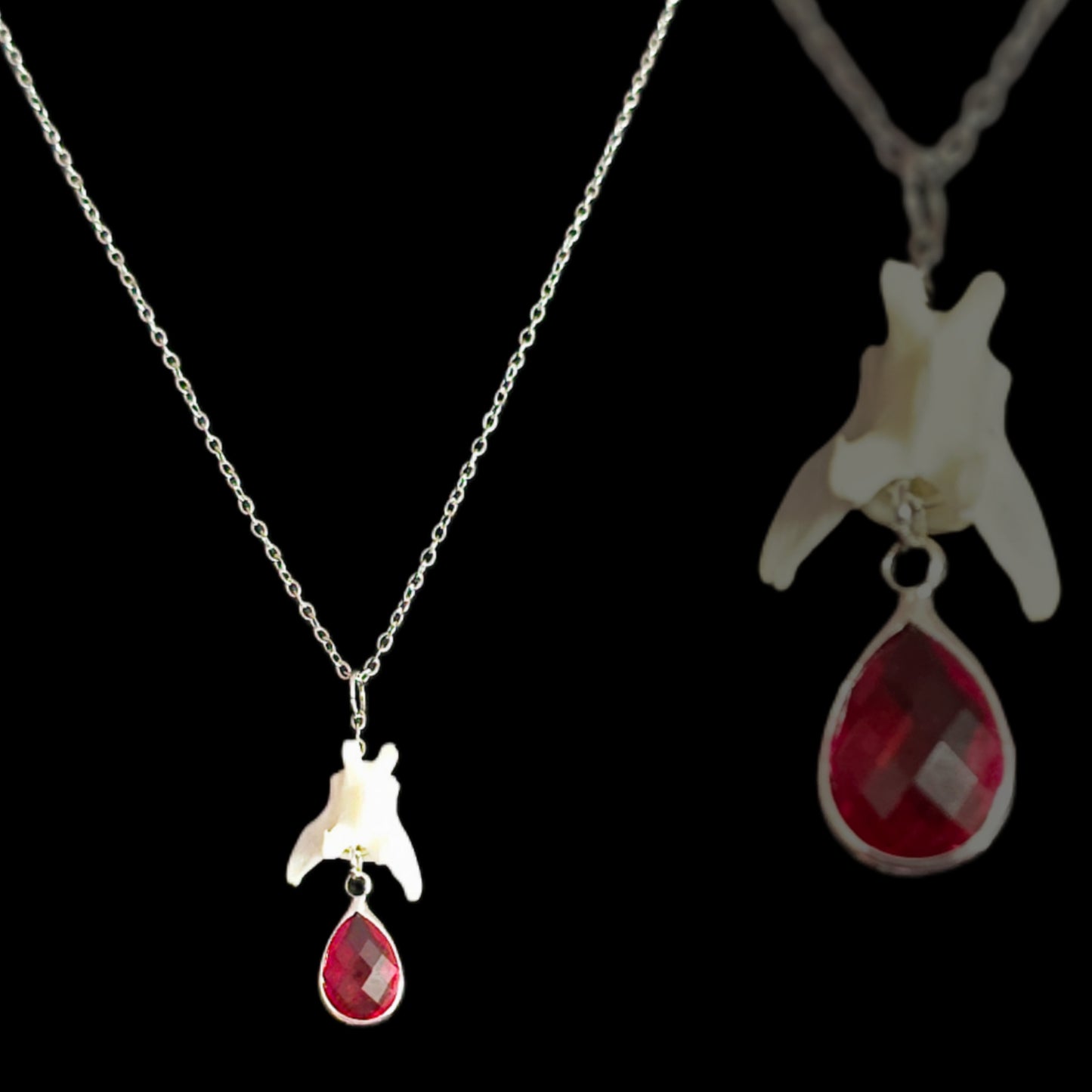 Mink Garnet Necklace