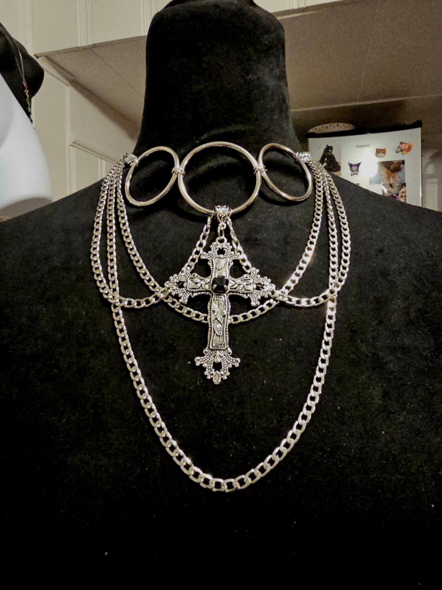 Trad Goth Chain Choker