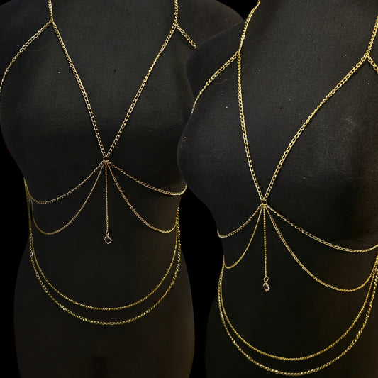 Gold Godess Body Chain