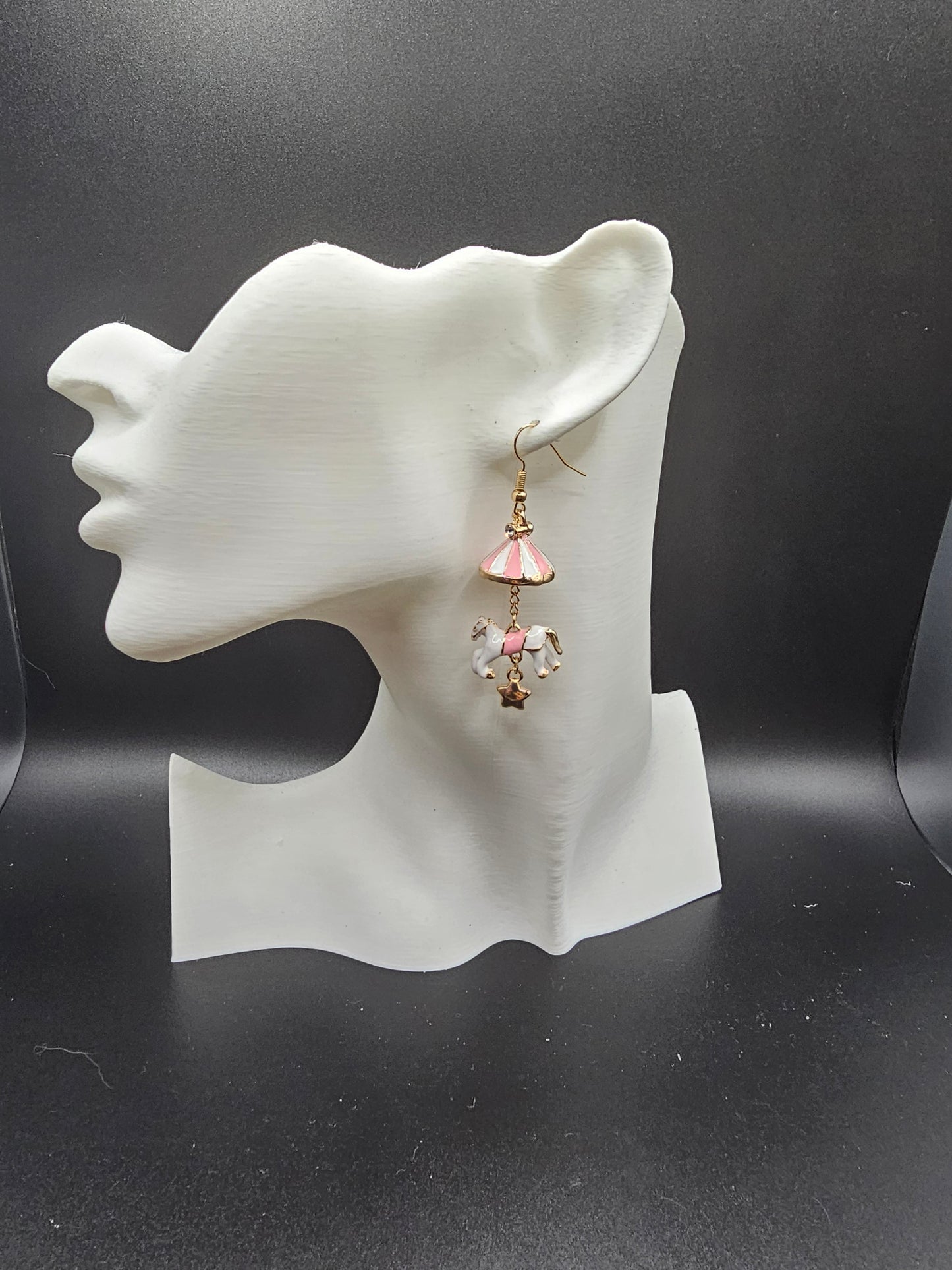 Carousel Horse Earrings