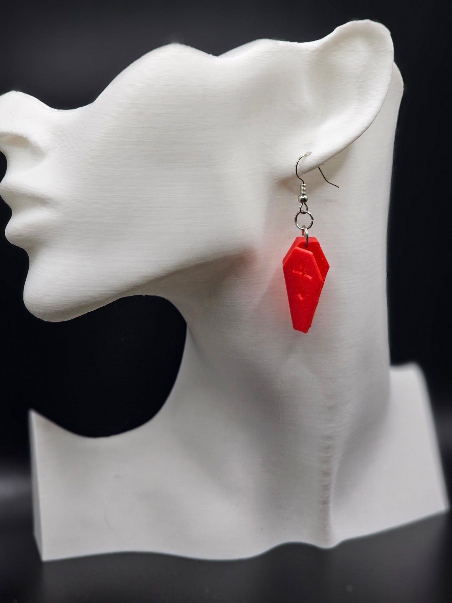 Coffin Earrings