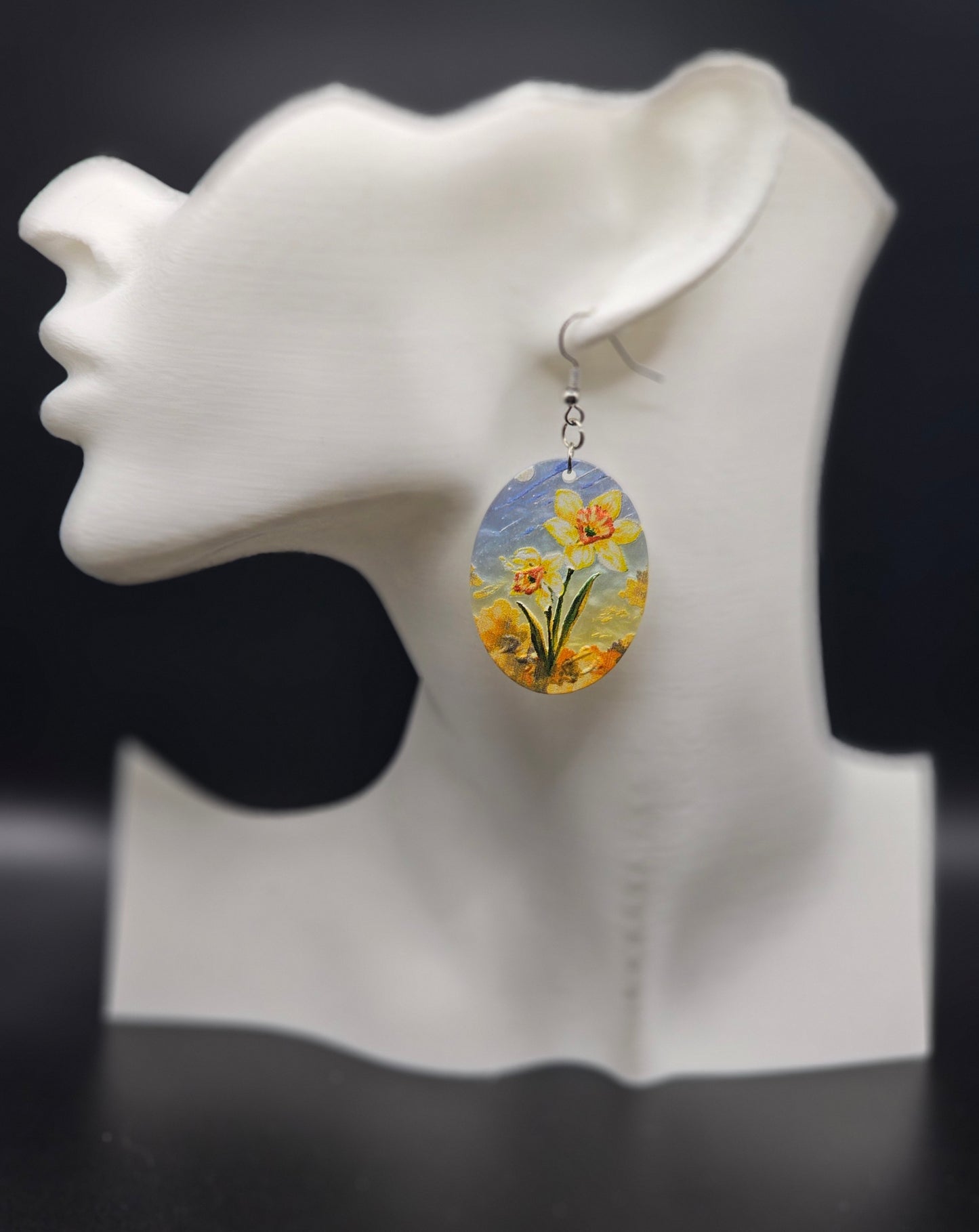 Flower Fields Acrylic Earring